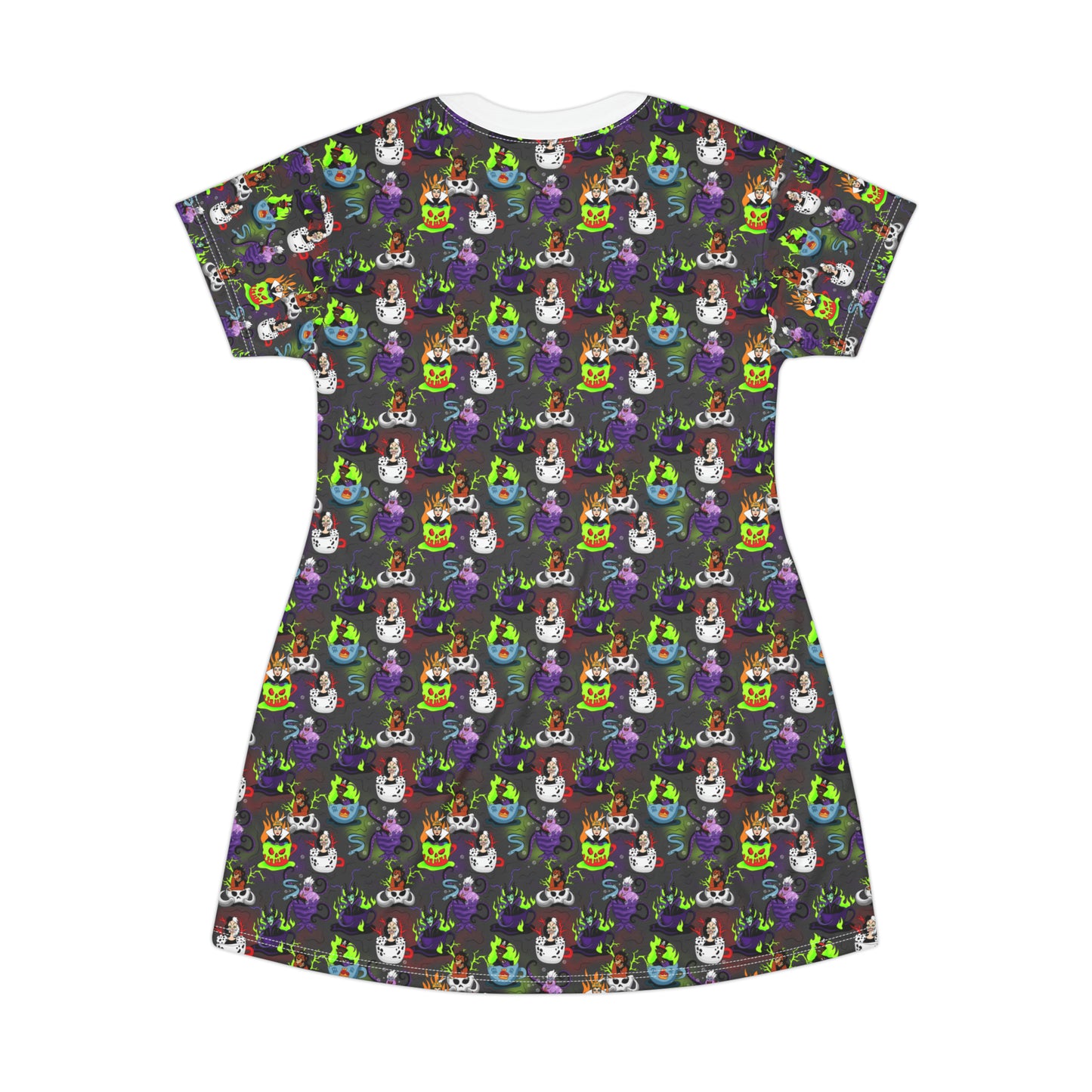 Villains Tea Cups T-Shirt Dress