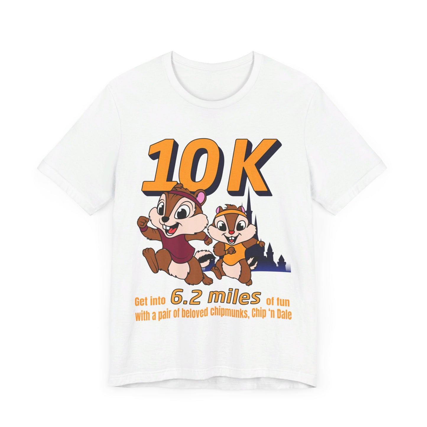 Chip And Dale 10K Unisex Graphic Tee