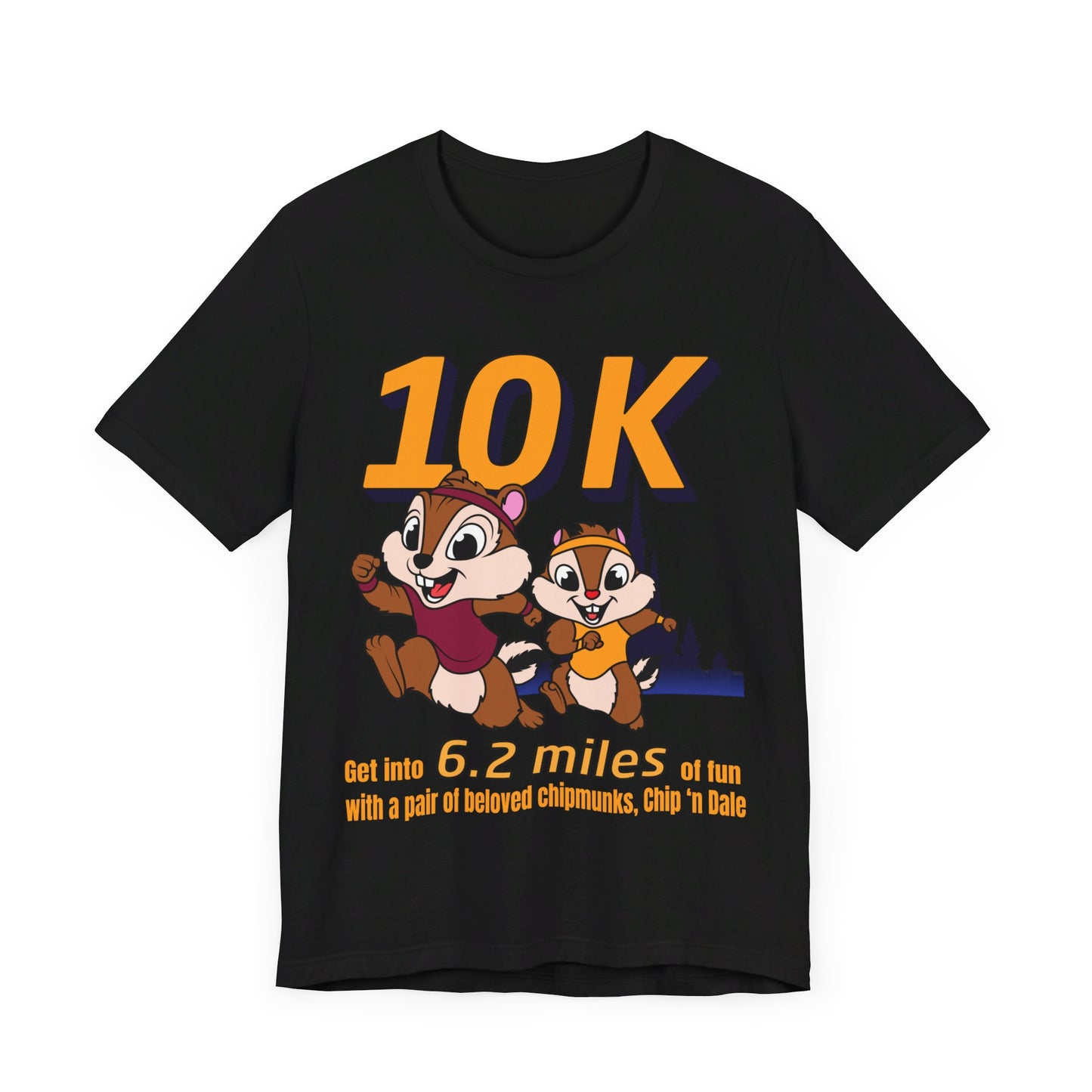 Chip And Dale 10K Unisex Graphic Tee