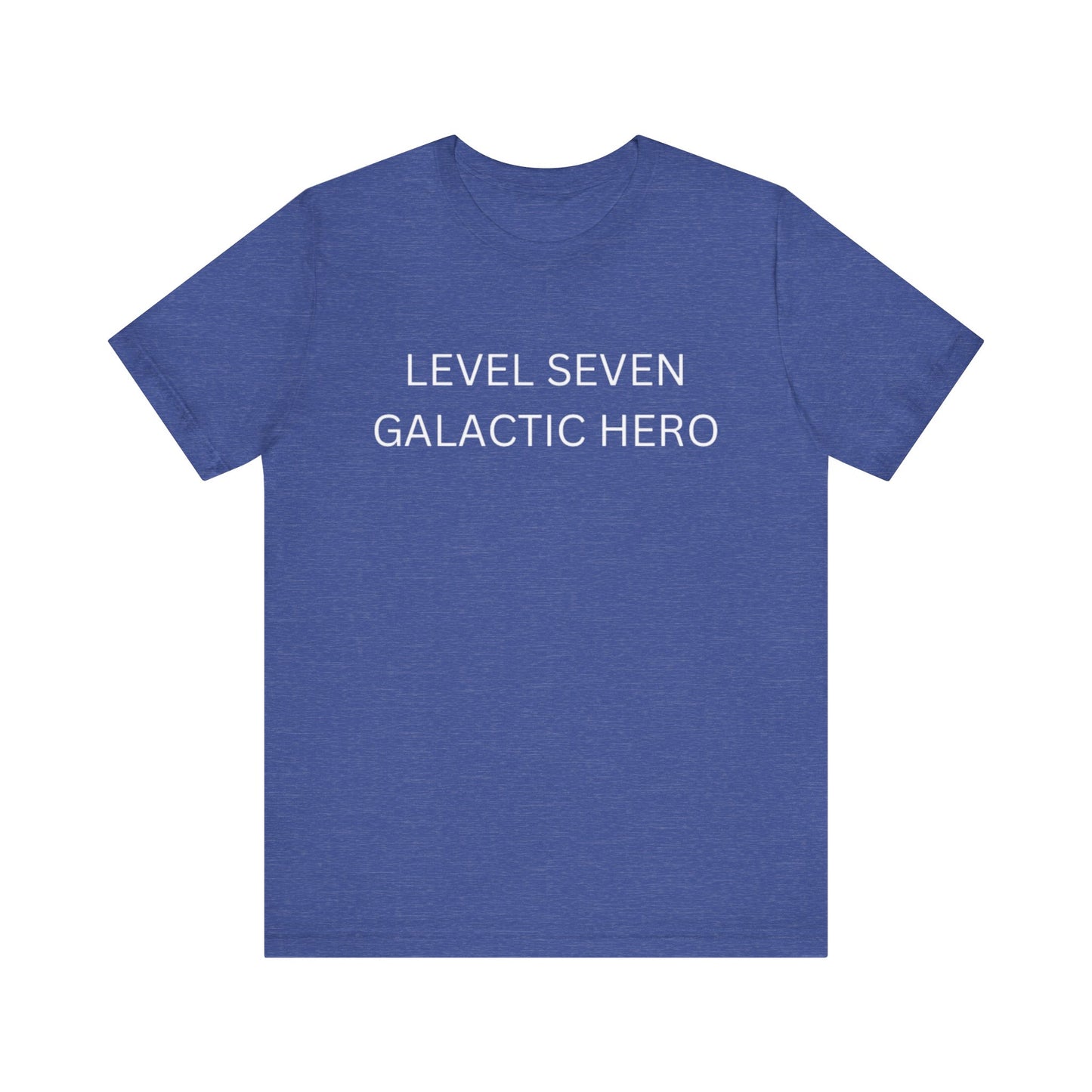 Level Seven Galactic Hero Unisex Jersey Short Sleeve Tee