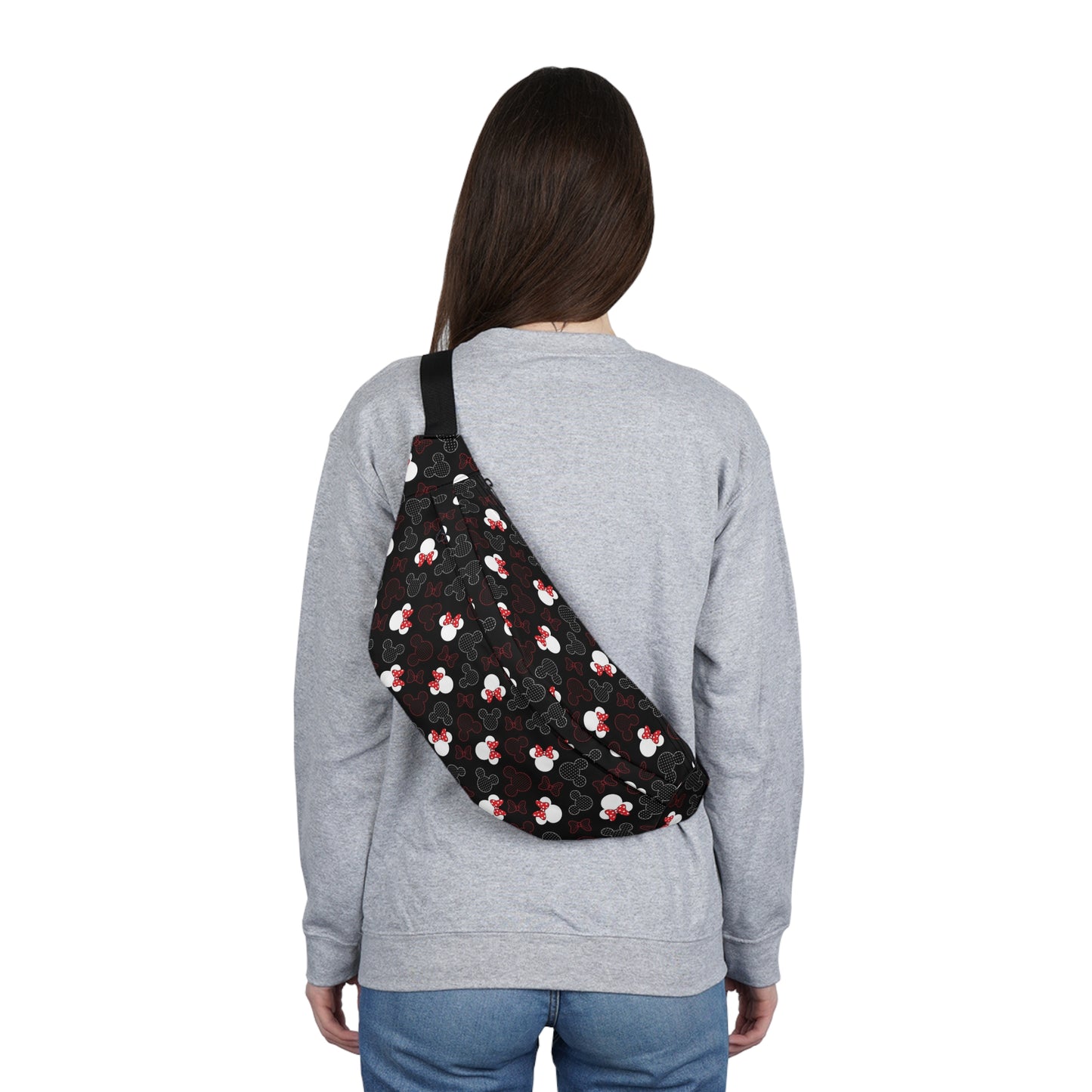 Mickey And Minnie Dots Fanny Pack