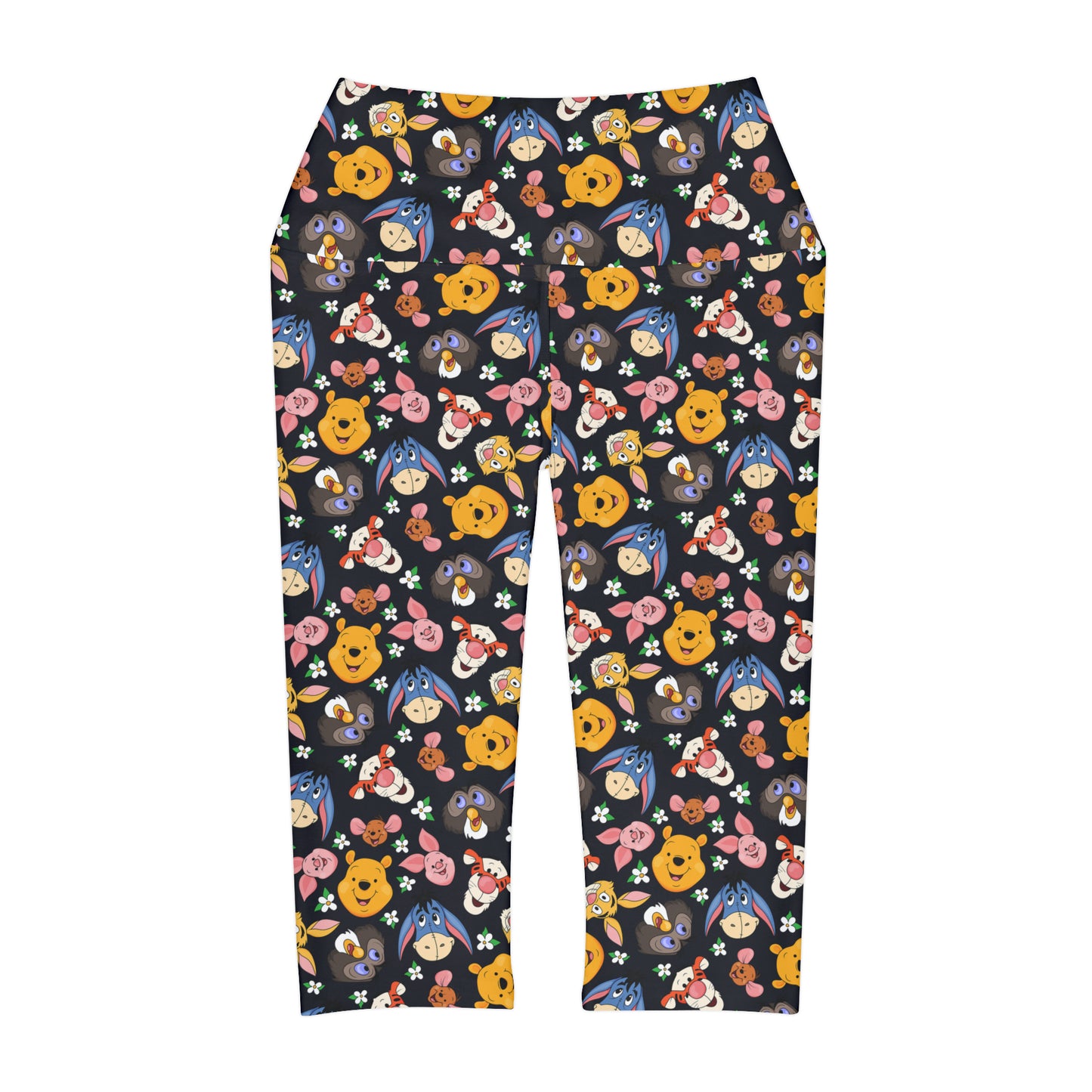 Hundred Acre Wood Friends Athletic Capri Leggings