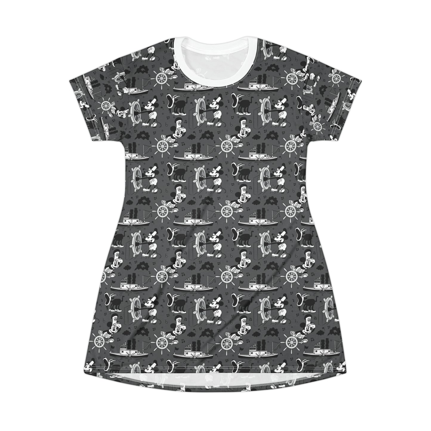 Steamboat Mickey T-Shirt Dress