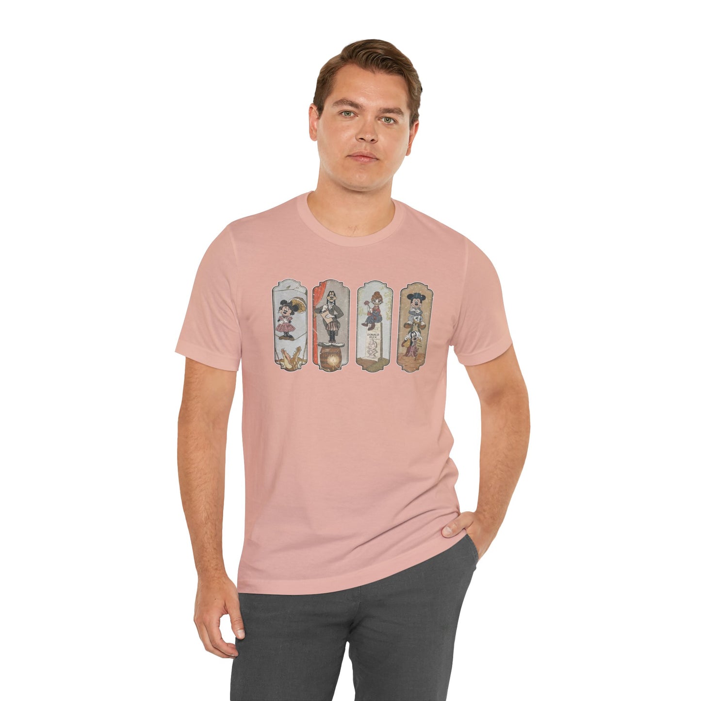 Haunted Mansion Mickey Unisex Graphic Tee - Multiple Colors