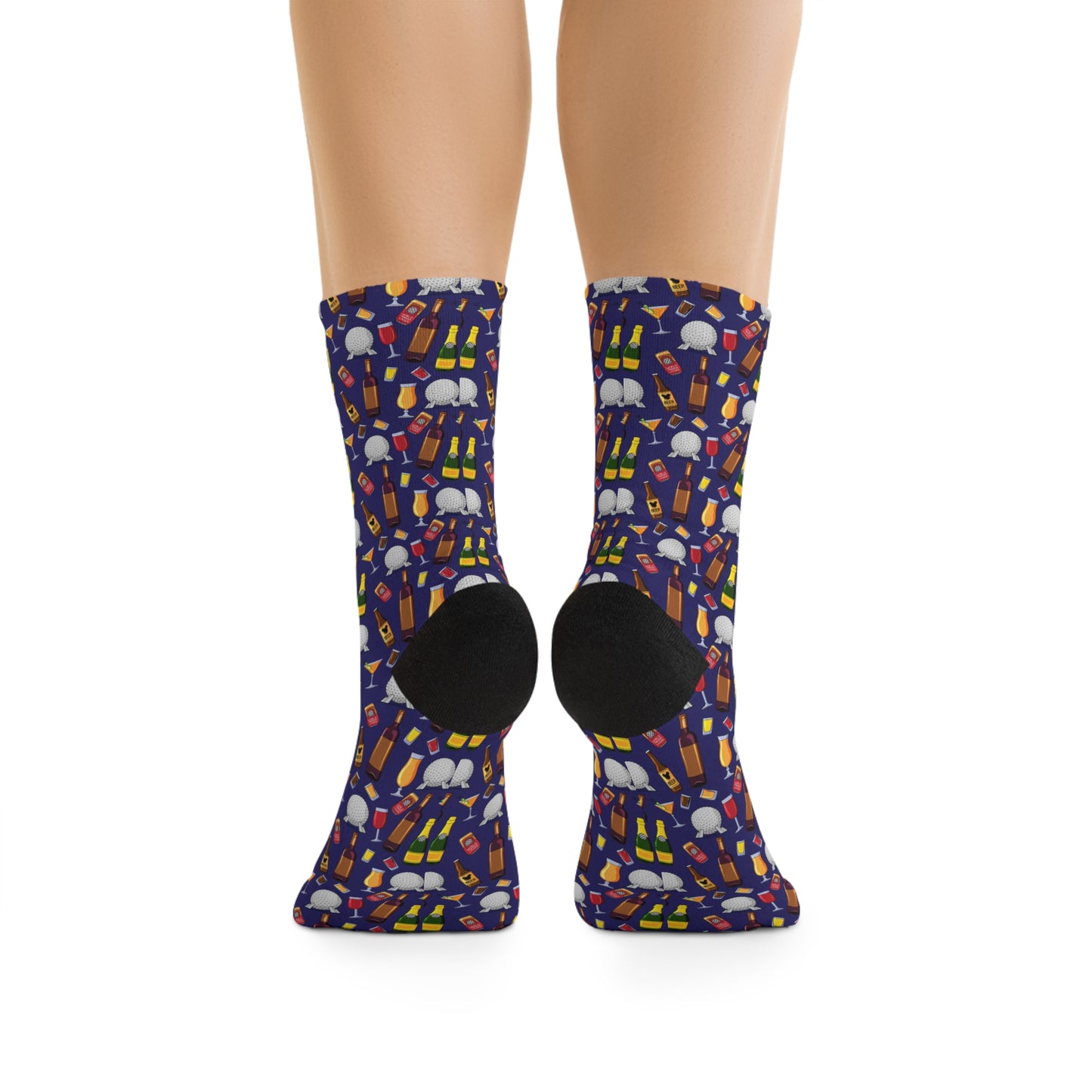 Disney Epcot Drink Around The World Socks