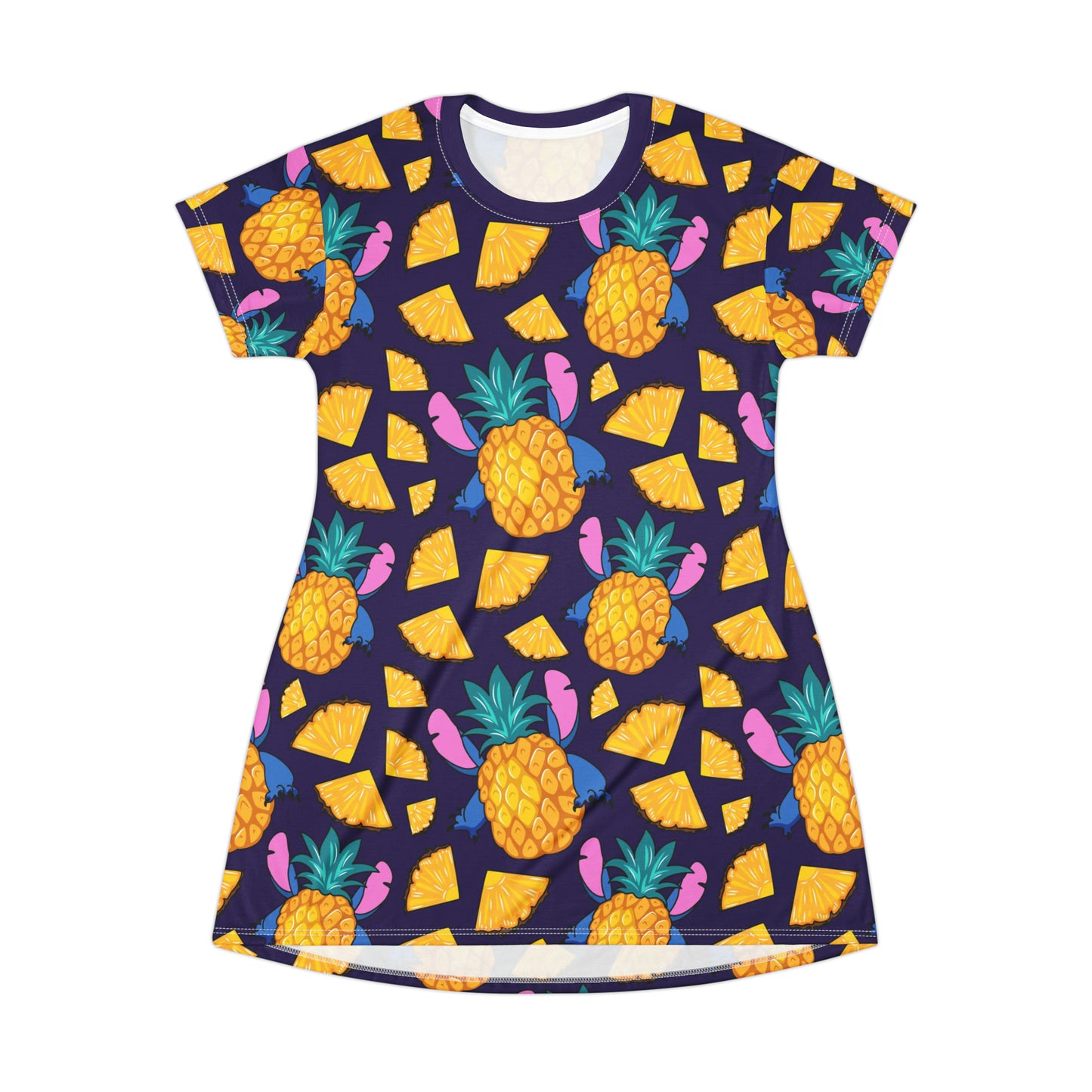 Pineapple 626 T-Shirt Dress