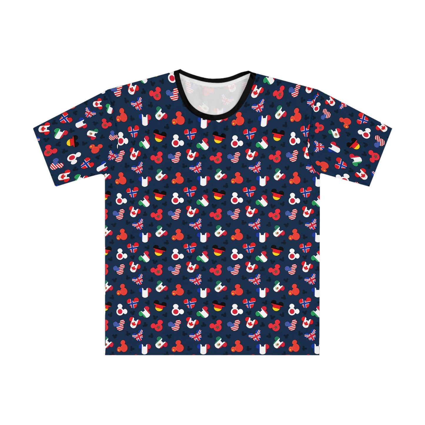 Mickey Flags Unisex Loose T-shirt