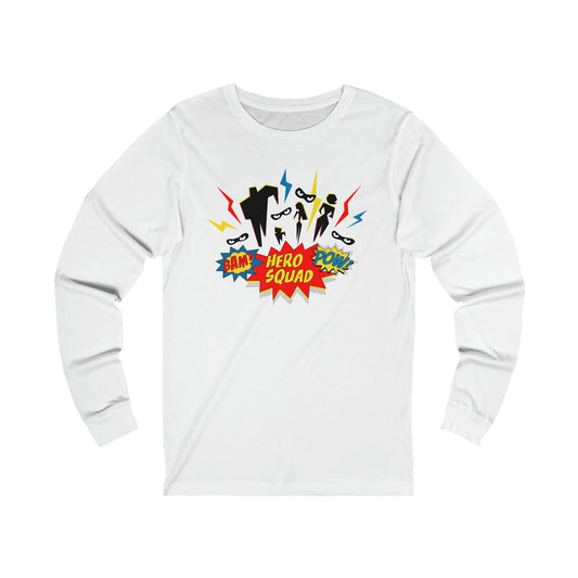 Heroes Unisex Long Sleeve Graphic Tee