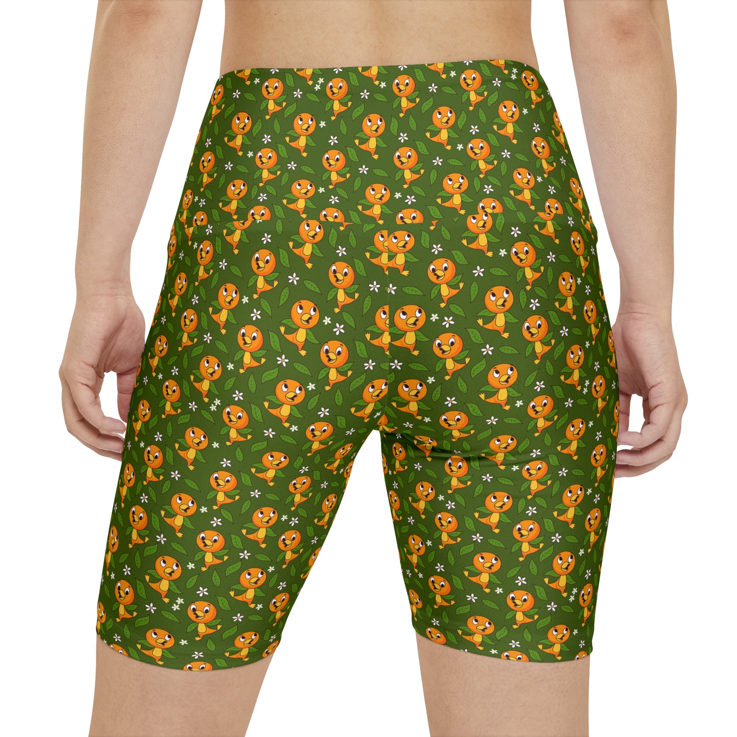 Orange Bird Women's Athletic Workout Shorts