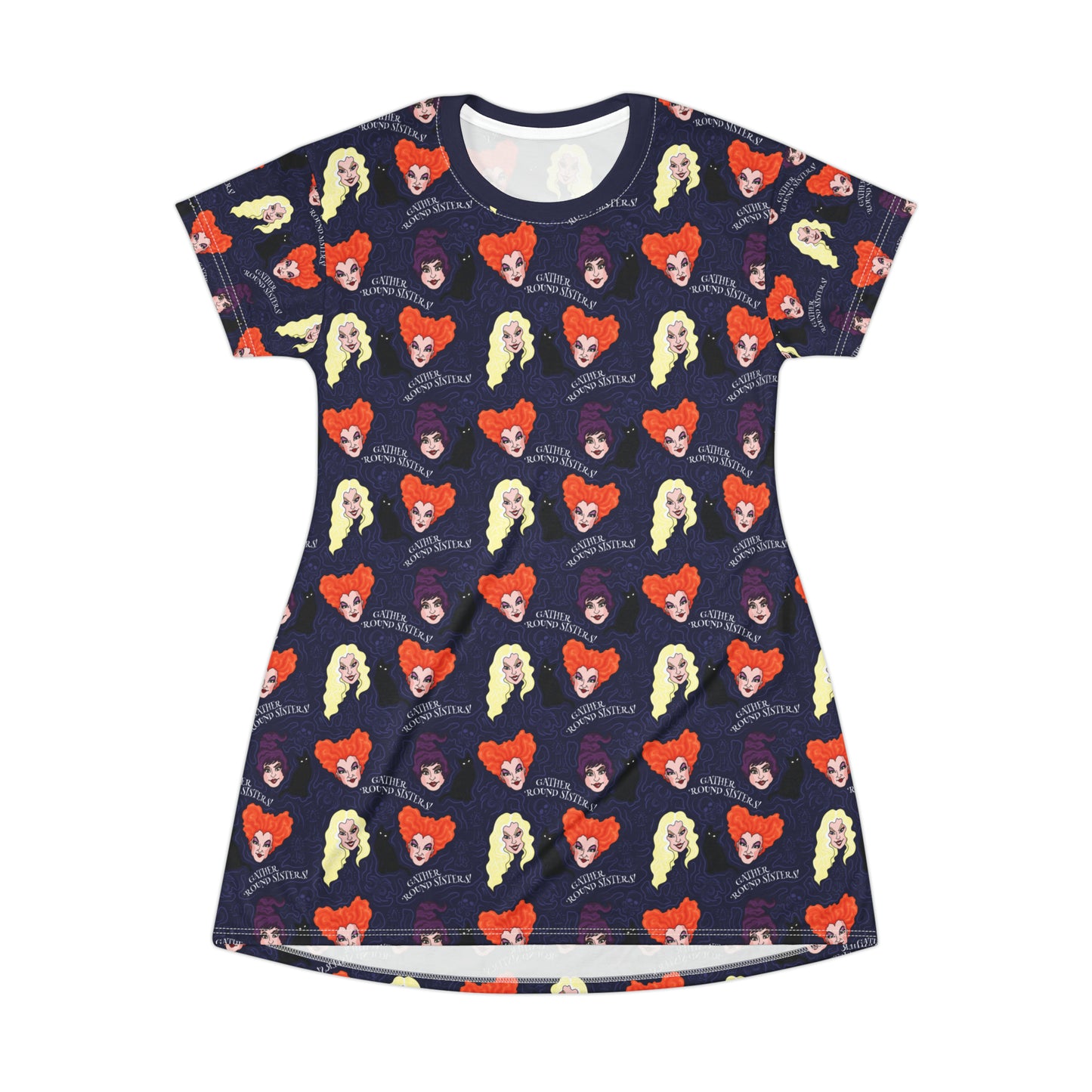 Gather Round Sisters T-Shirt Dress