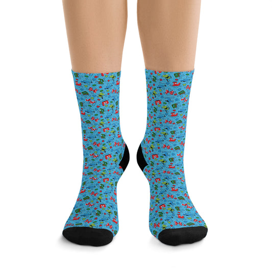 Puzzle Pieces Socks