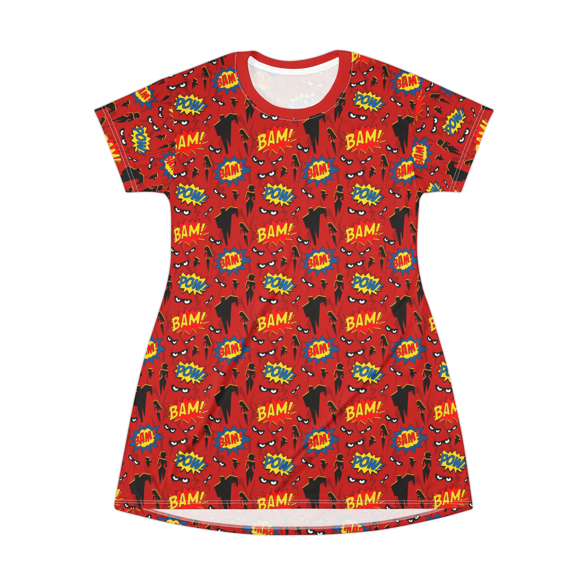 Super Heroes T-Shirt Dress - Ambrie