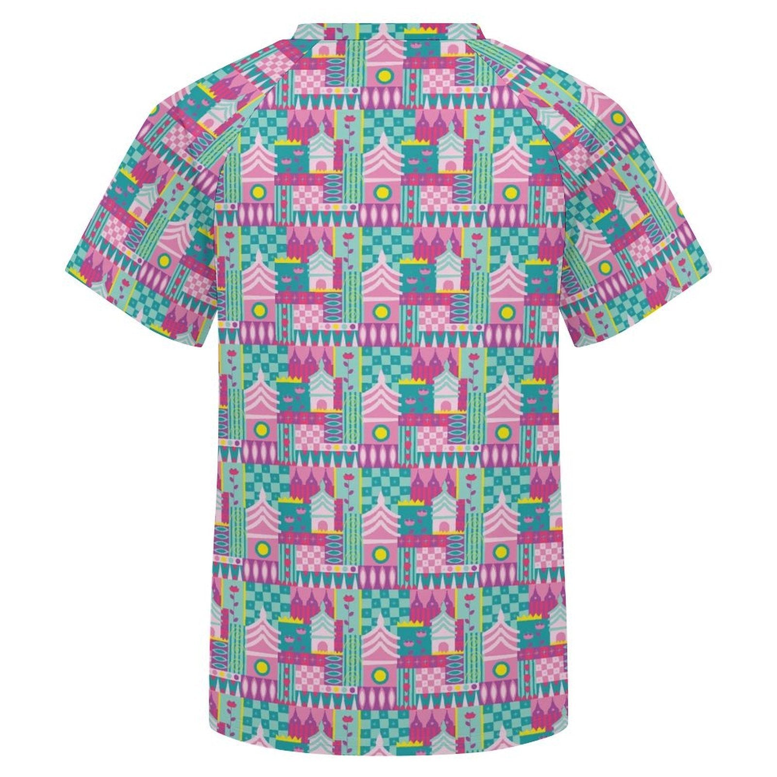 Women's All Over Print Raglan T-Shirt - Ambrie