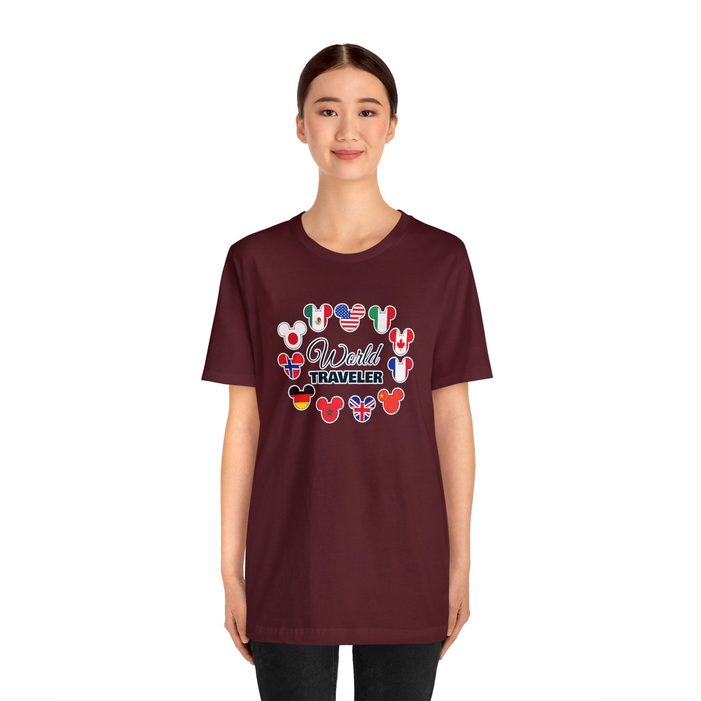 World Traveler Unisex Graphic Tee