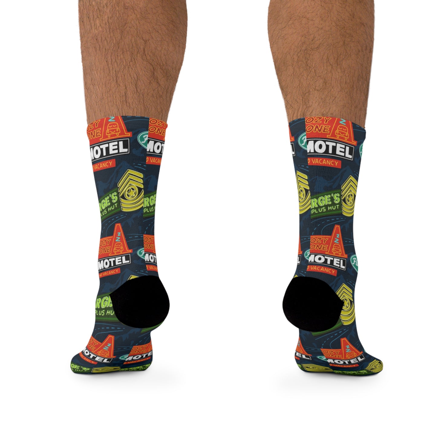 Disney Cars Neon Signs Socks