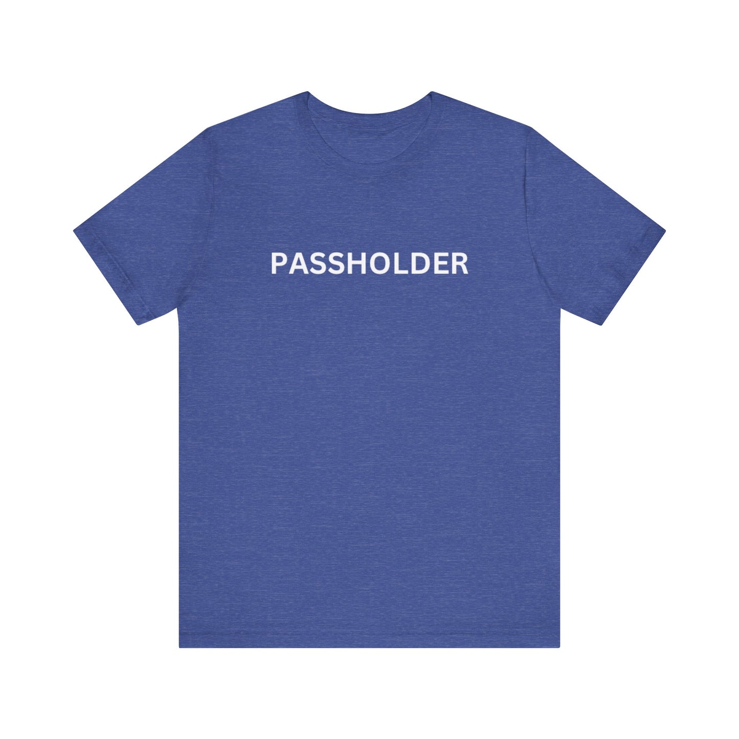 Passholder Unisex Jersey Short Sleeve Tee