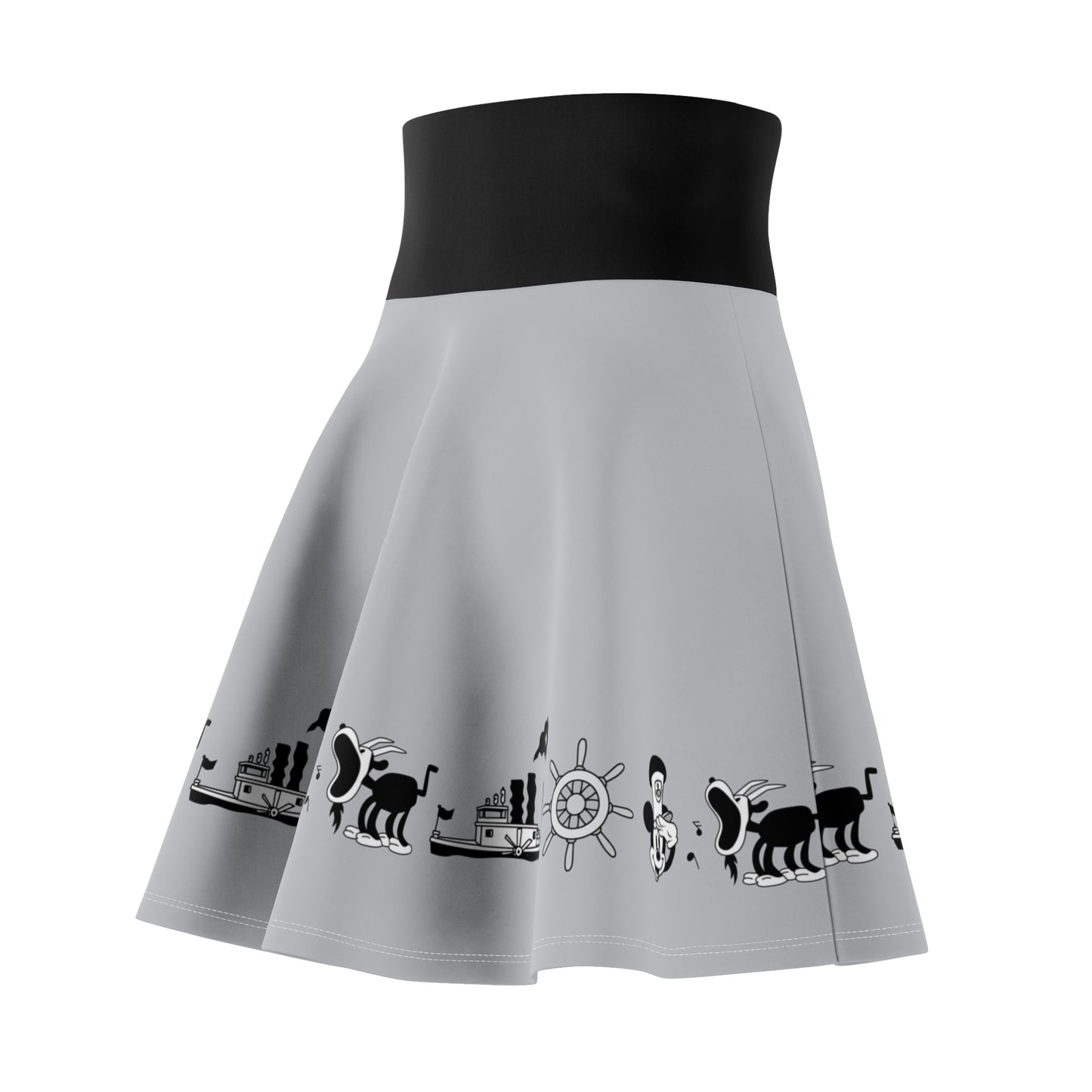 Steamboat Mickey Women's Skater Skirt