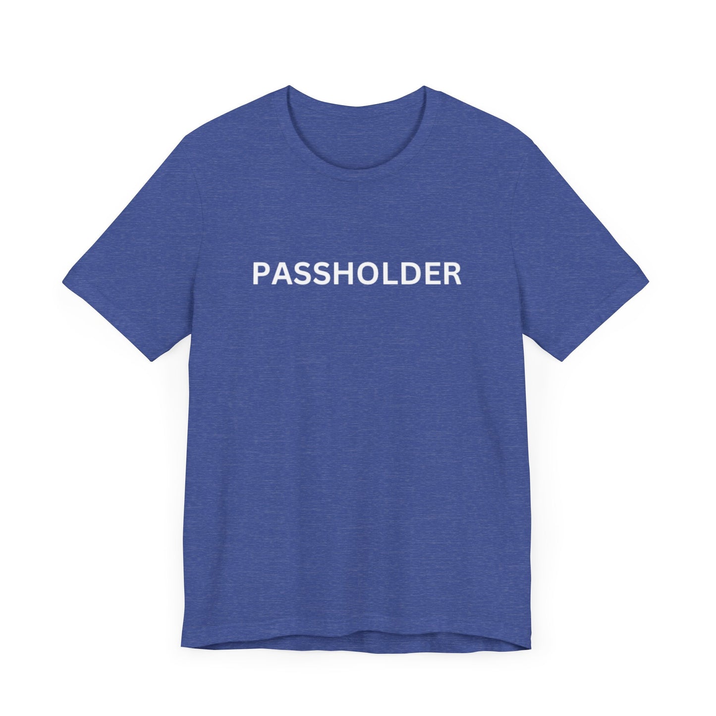 Passholder Unisex Jersey Short Sleeve Tee