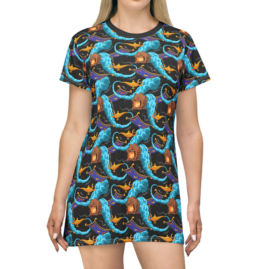 Disney Aladdin Cave Of Wonders T-Shirt Dress