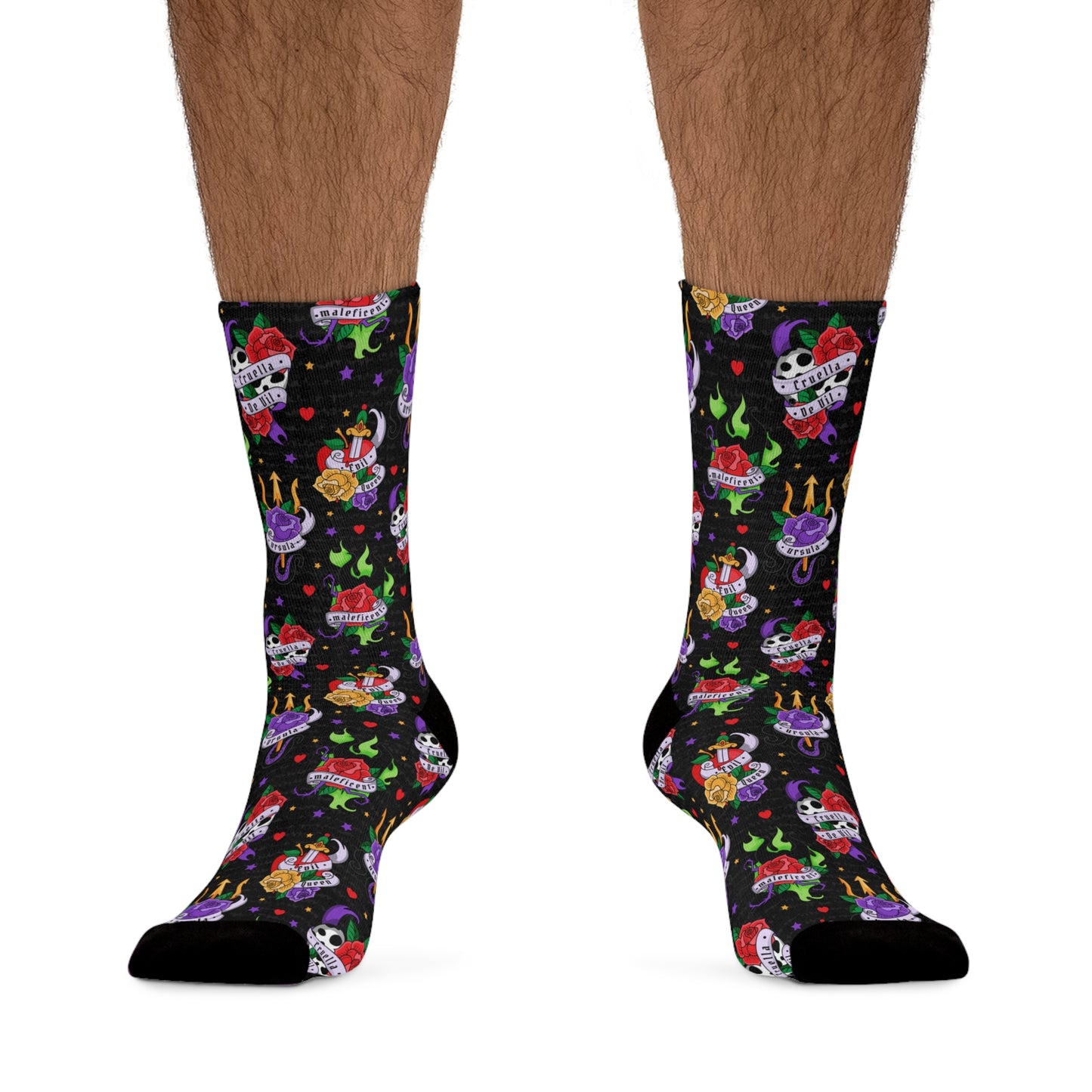 Villains Tattoo Socks