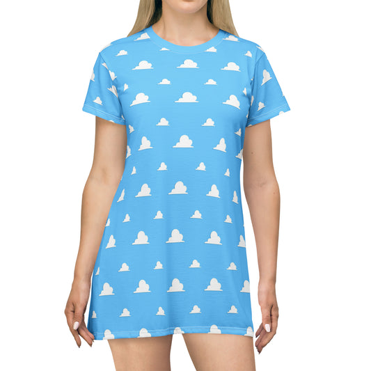 Disney Toy Story Clouds T-Shirt Dress