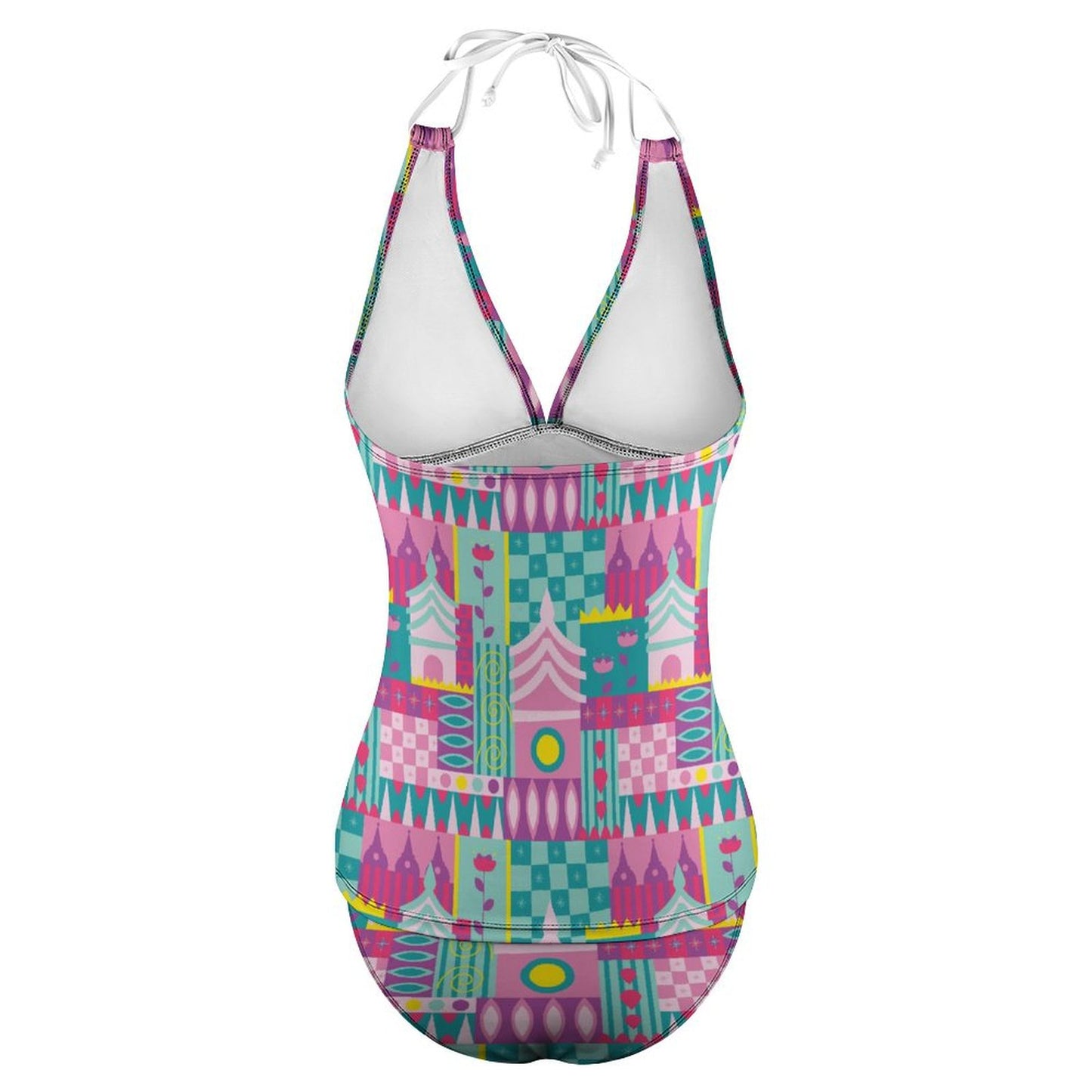 Small World Women's Split Swimsuit