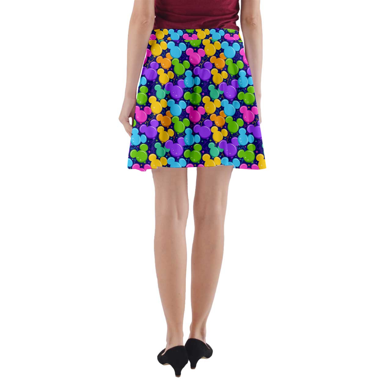 Park Balloons A-Line Pocket Skirt With Pockets