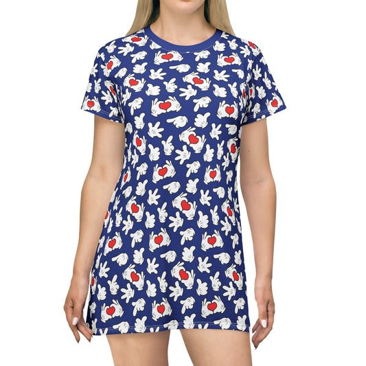 Happy Hands T-Shirt Dress