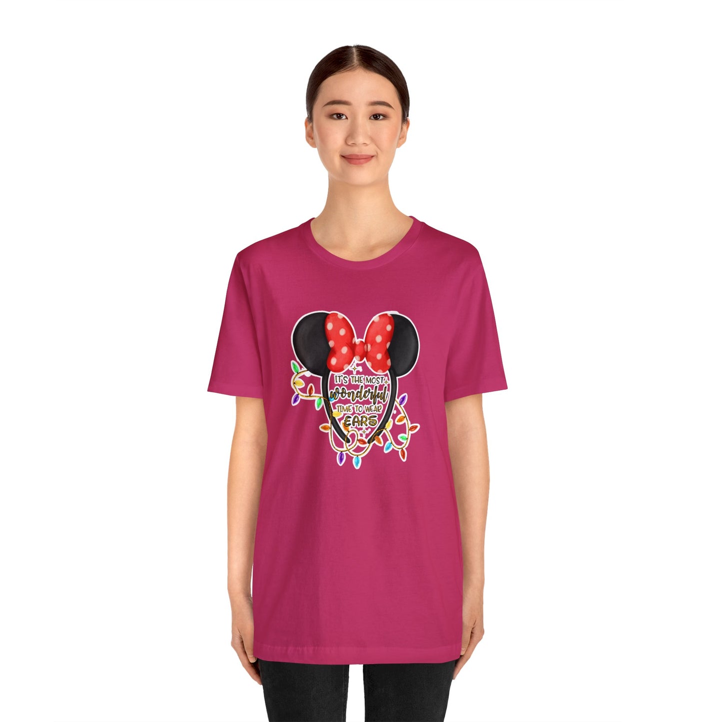 Most Wonderful Time To Wear Ears Unisex Graphic Tee