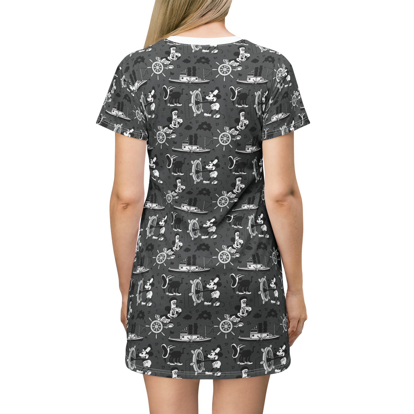 Steamboat Mickey T-Shirt Dress