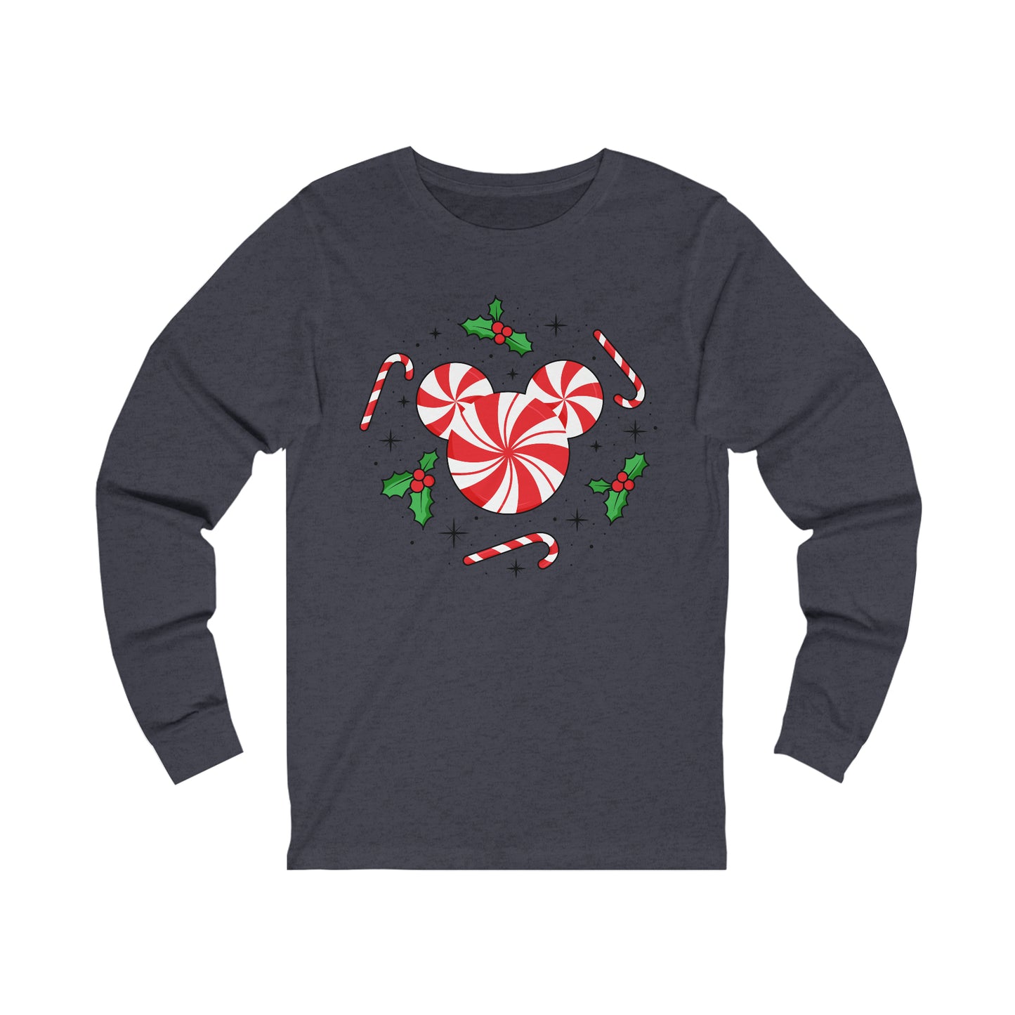 Peppermint Candy Long Sleeve Graphic Tee