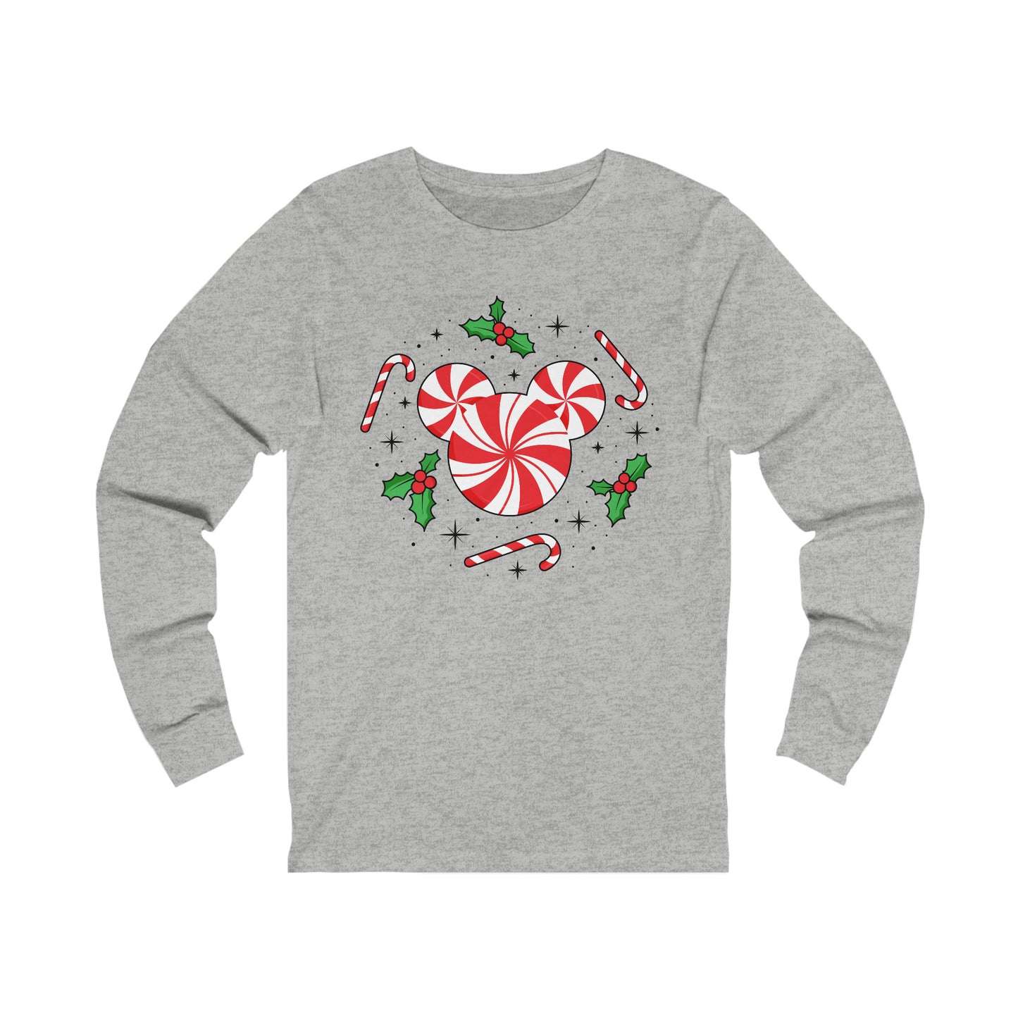 Peppermint Candy Long Sleeve Graphic Tee