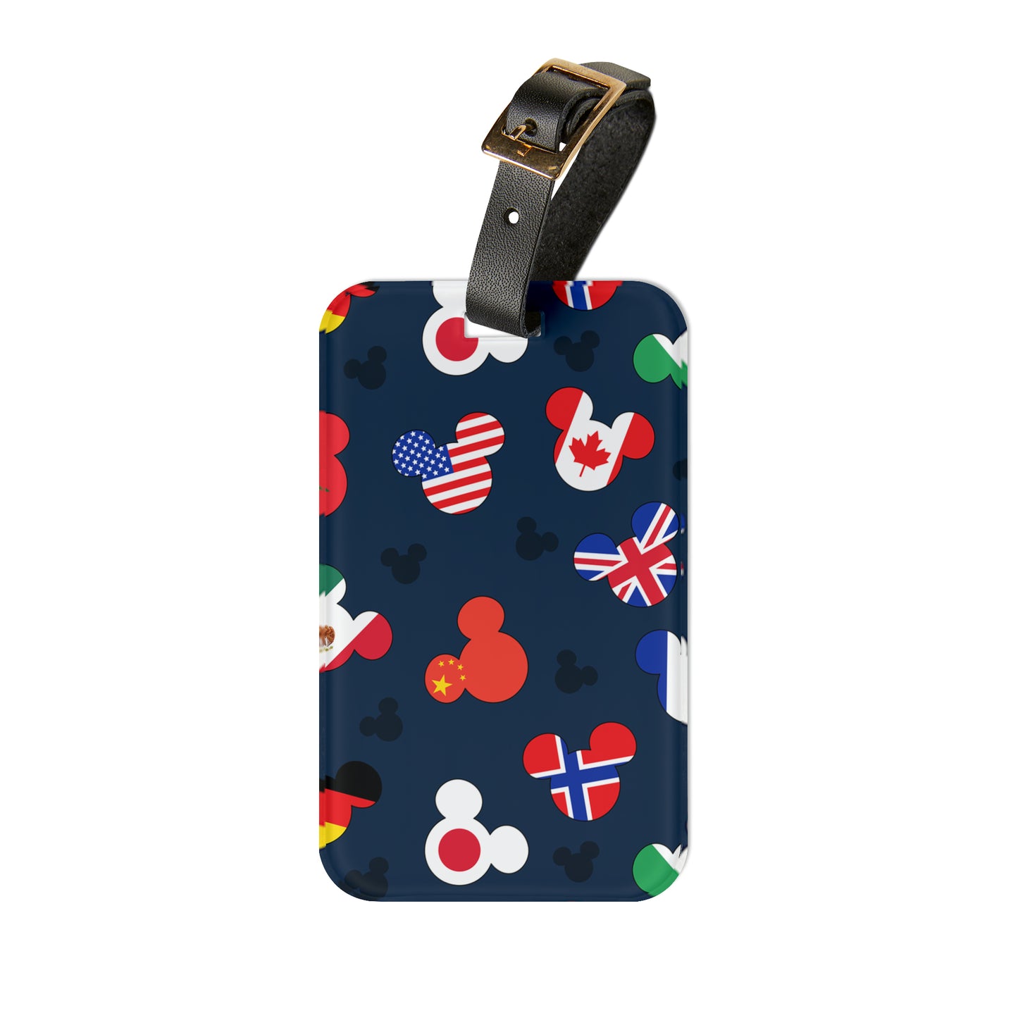 Mickey Flags Luggage Tag