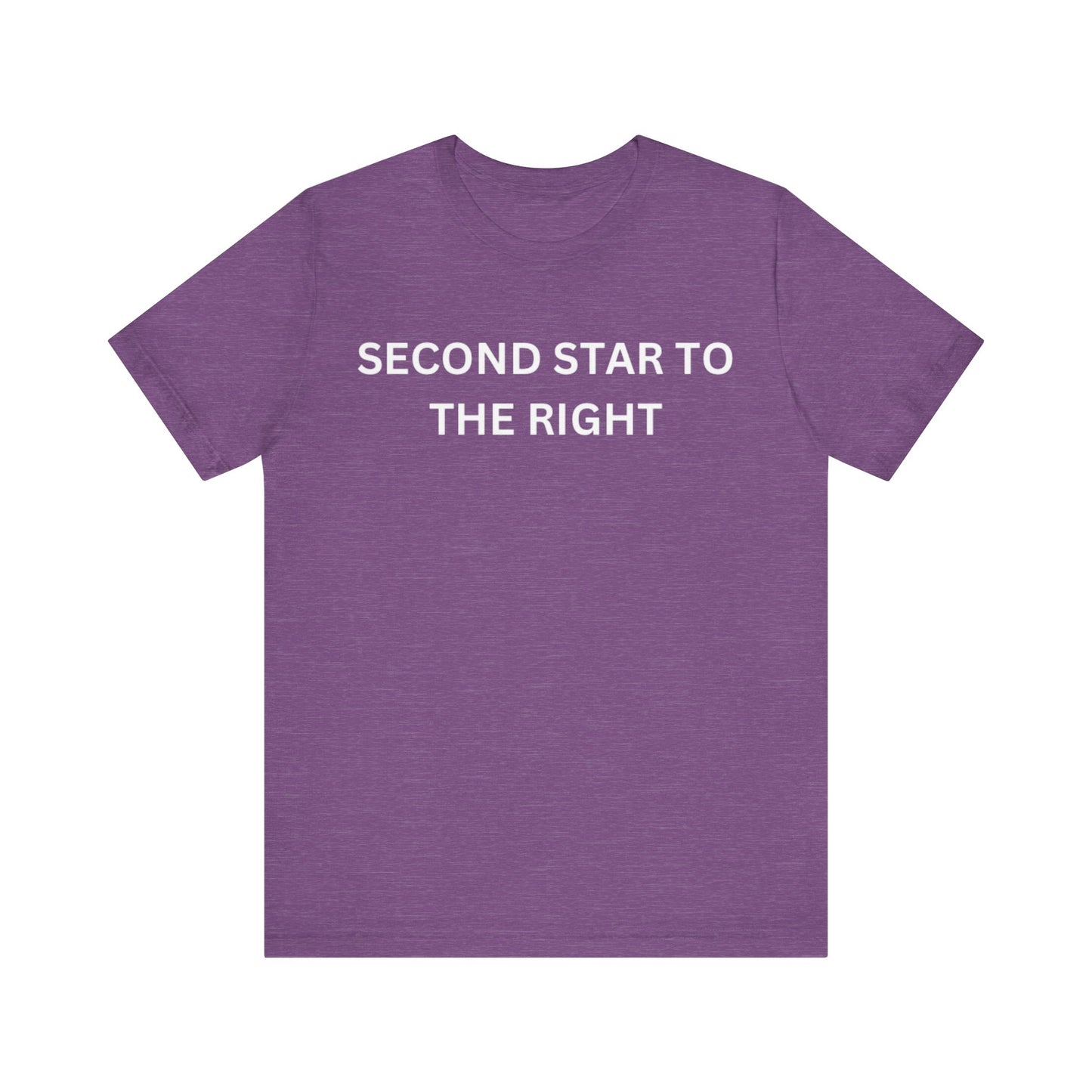 Second Star To The Right Unisex Jersey Short Sleeve Tee