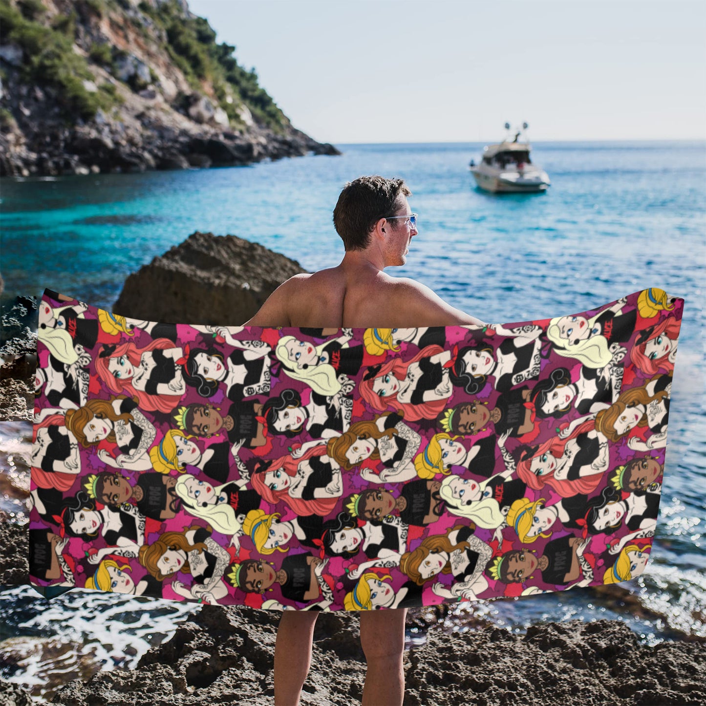 Bad Girls Beach Towel