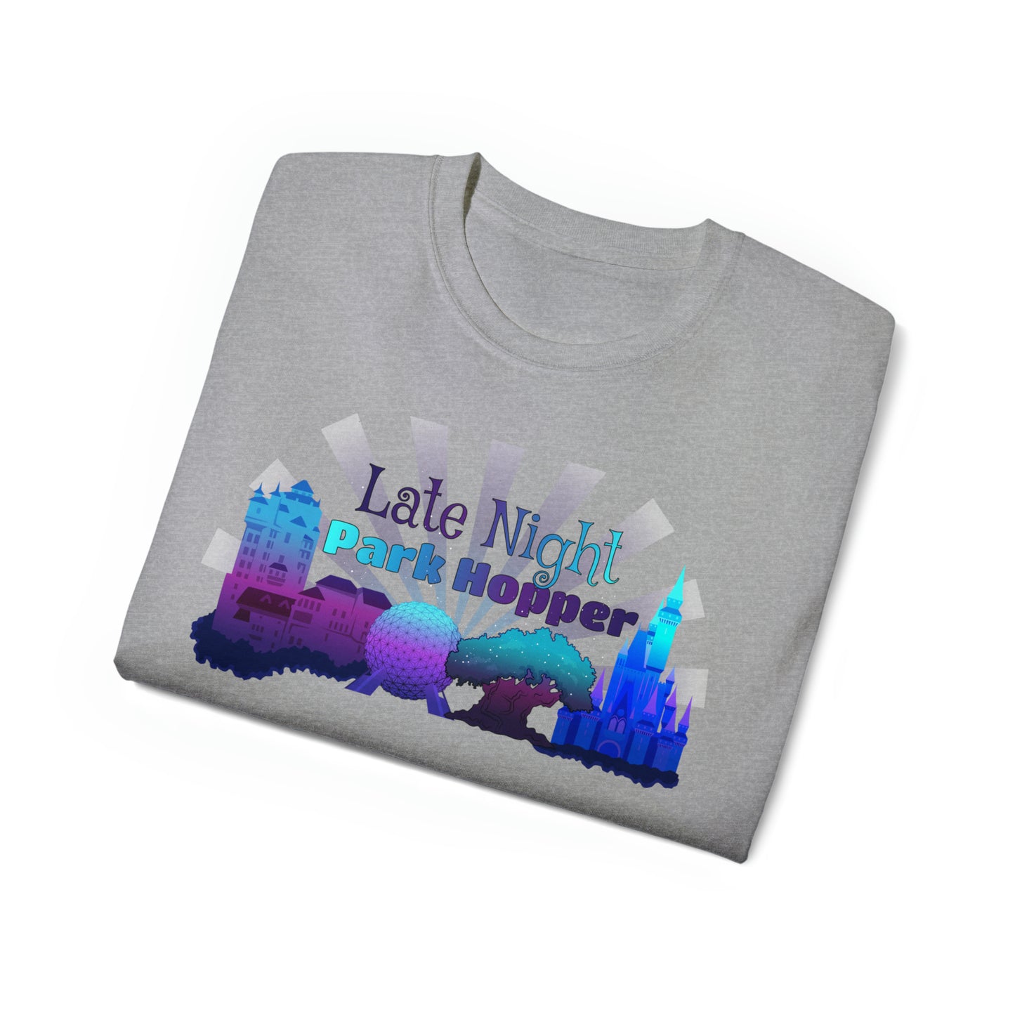 Late Night Park Hopper Unisex Graphic Tee