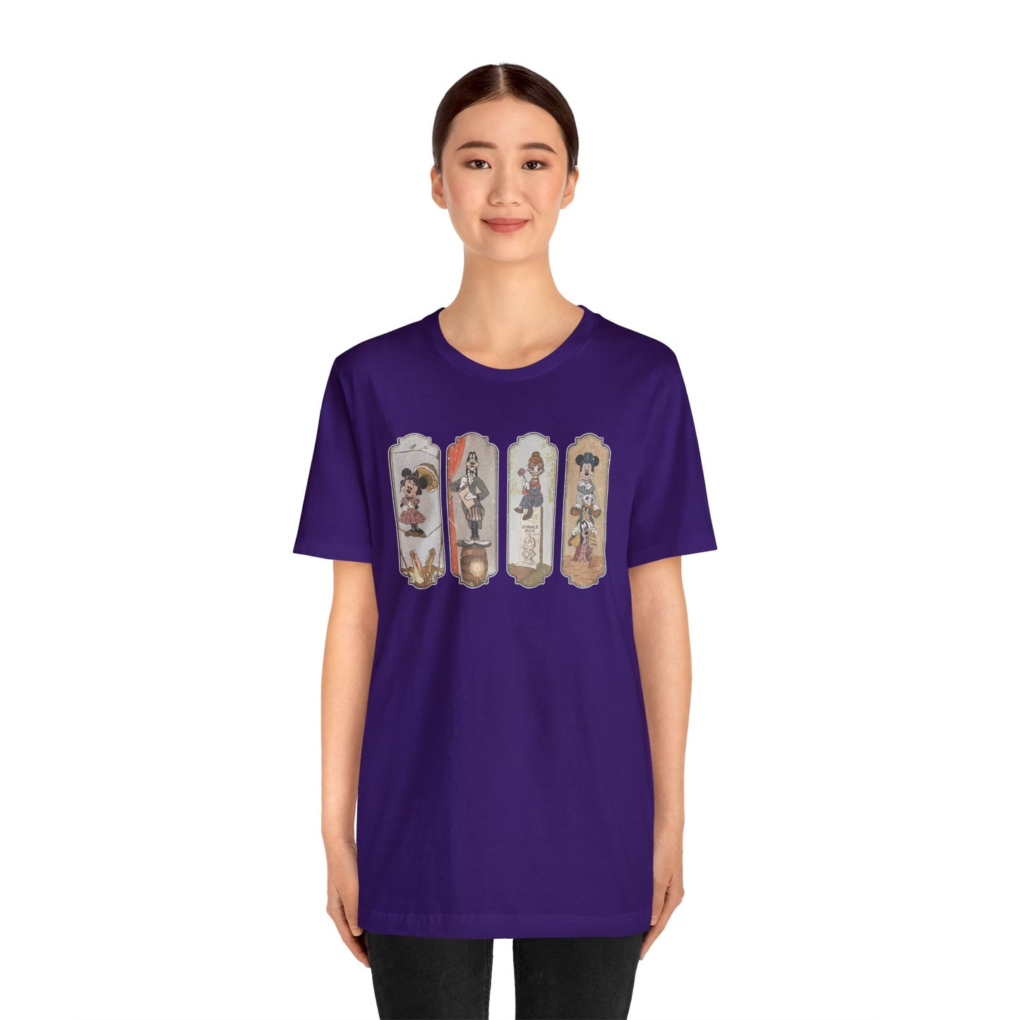 Haunted Mansion Mickey Unisex Graphic Tee - Multiple Colors