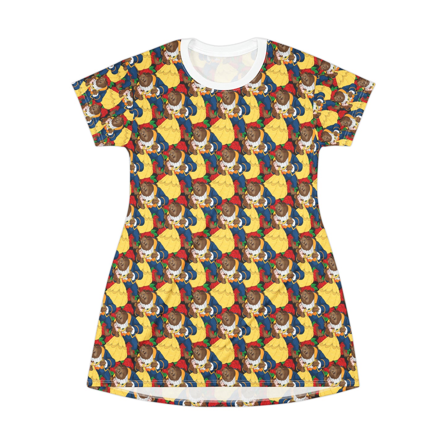 Beauty And The Beast Dancing Beauty T-Shirt Dress