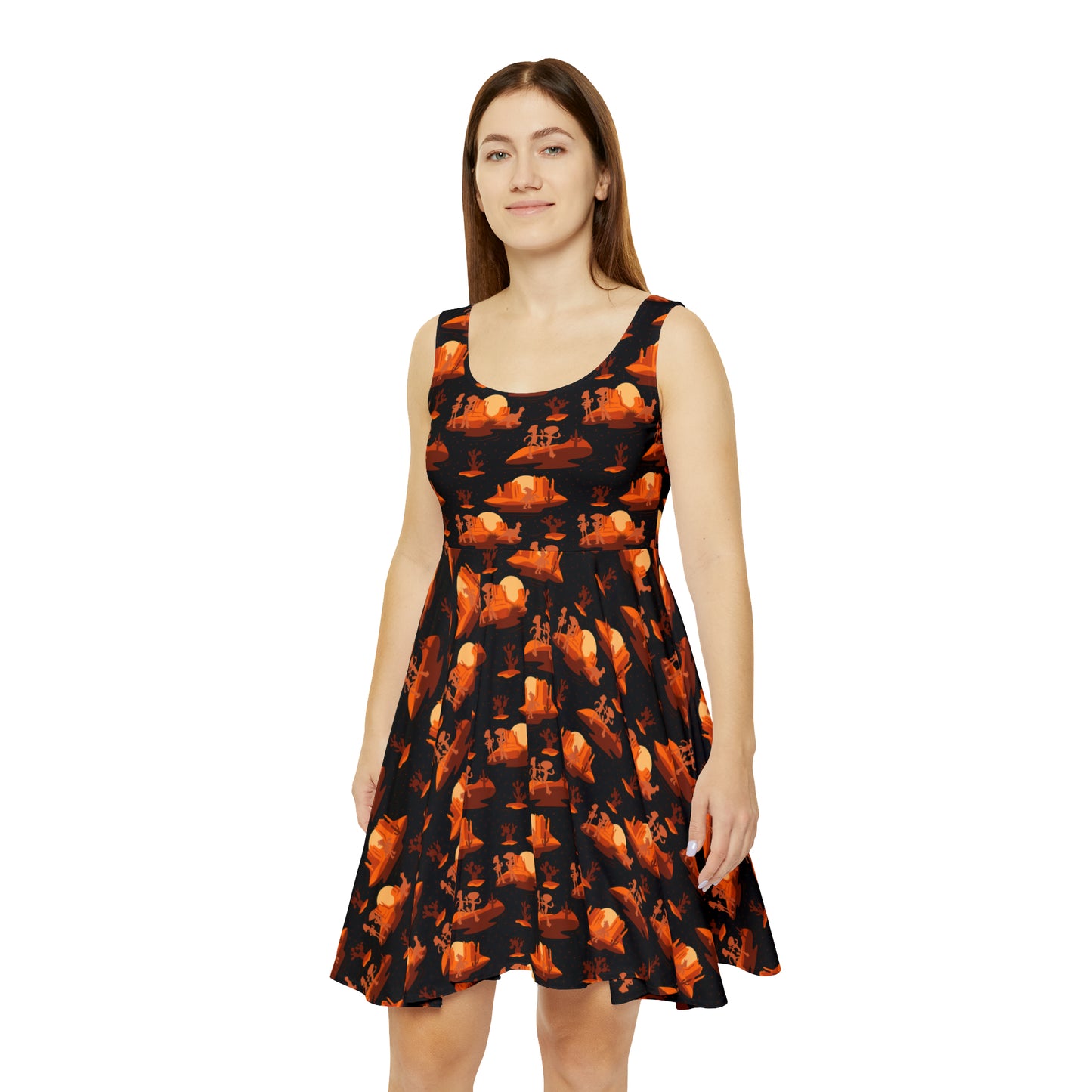 Snake In My Boot Women's Skater Dress