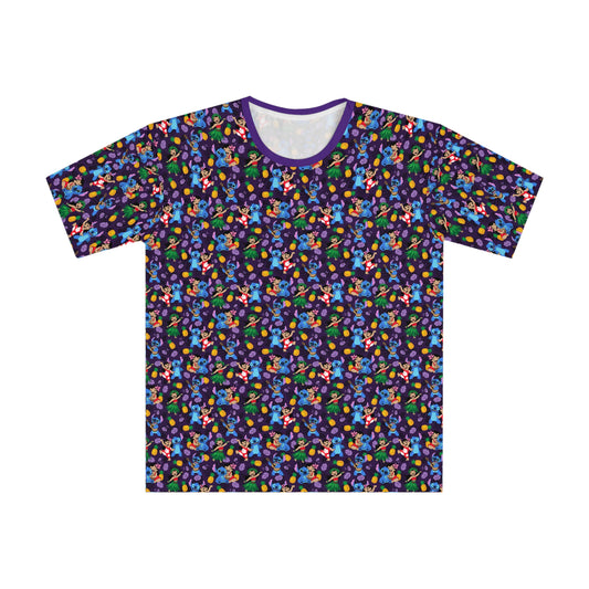 Disney Lilo And Stitch Island Friends Unisex Loose T-shirt