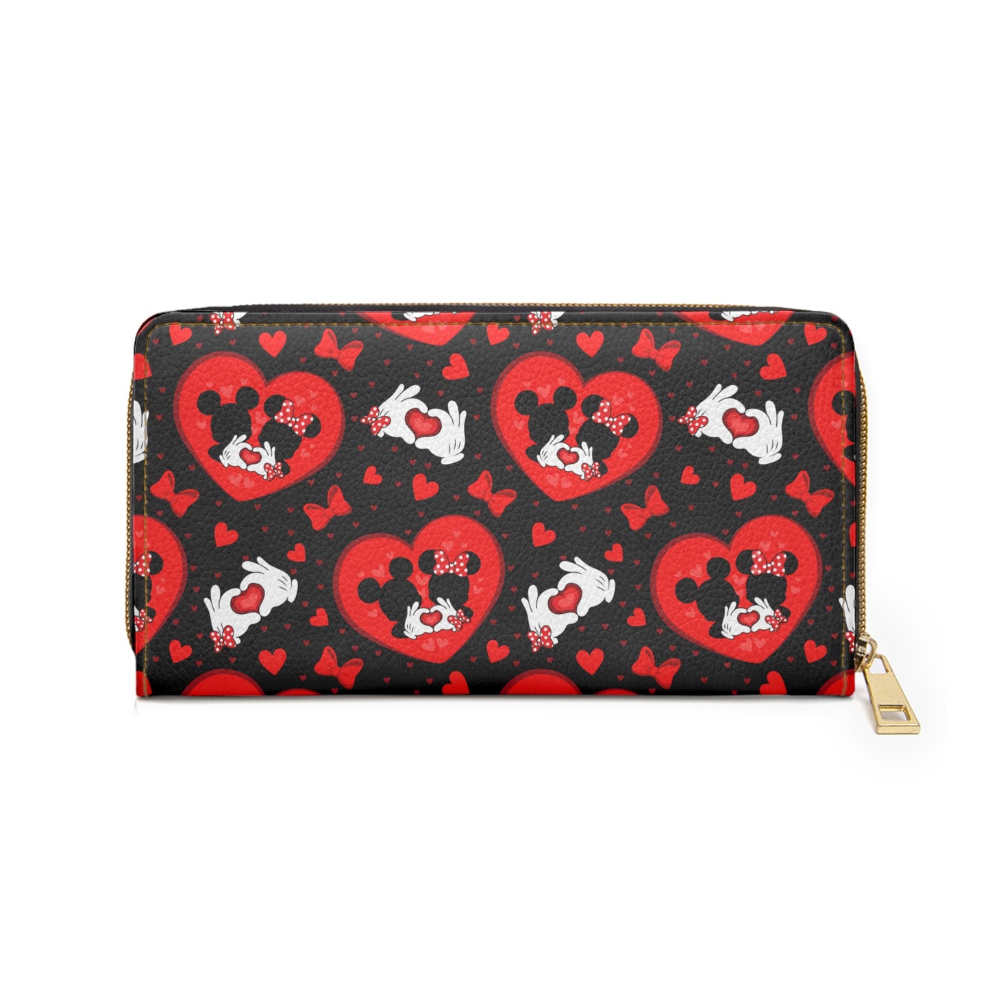 Valentines Day Lovers Zipper Wallet