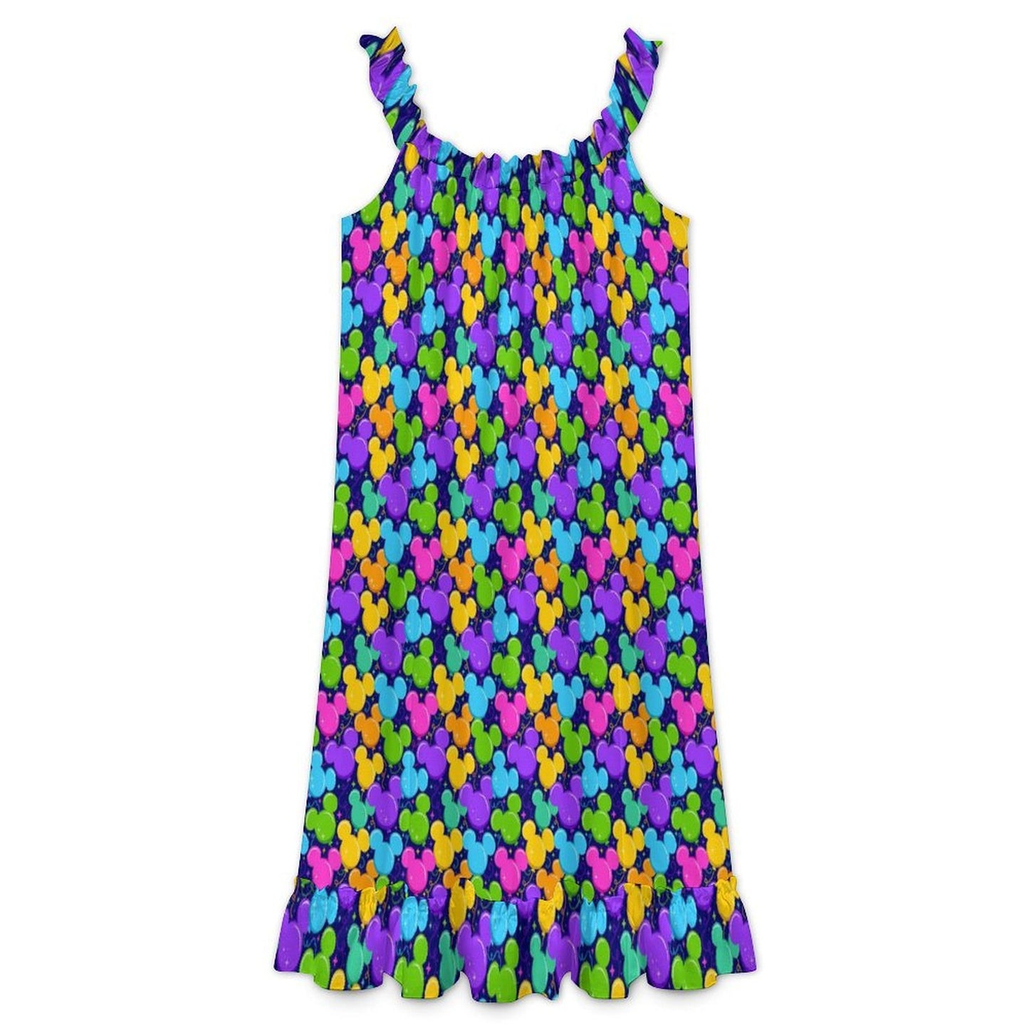 Women's Ruffled Strap Dress - Ambrie