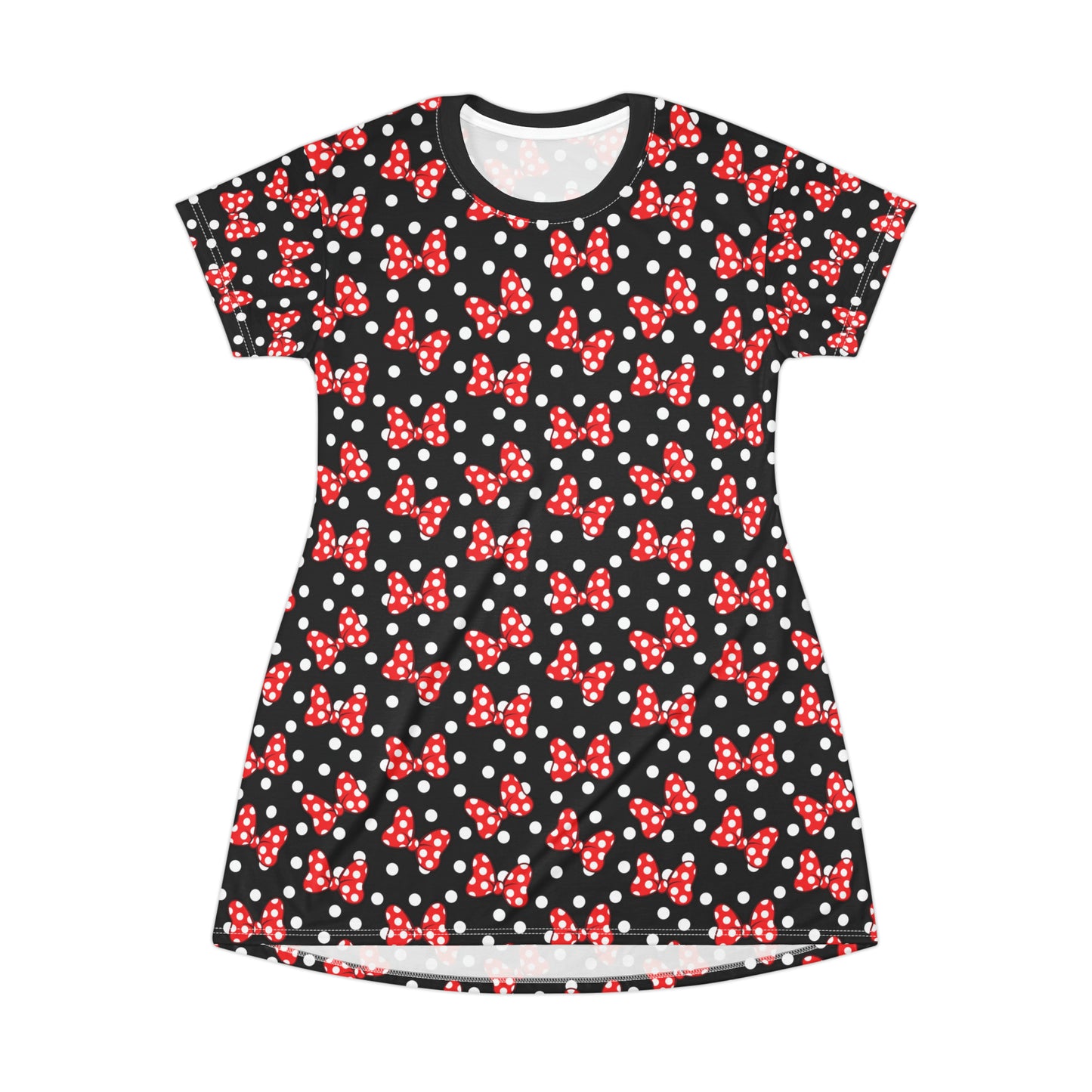 Polka Dots T-Shirt Dress