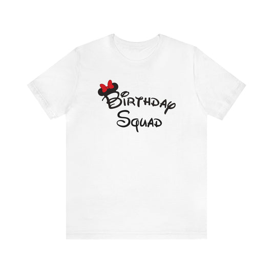 Birthday Squad Unisex Graphic  Tee