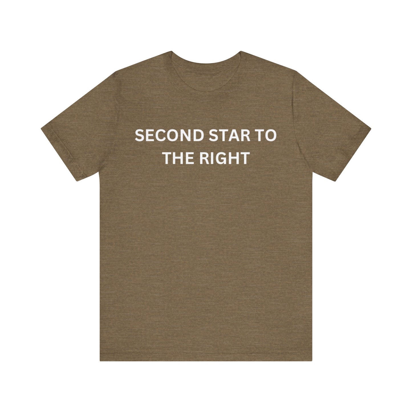 Second Star To The Right Unisex Jersey Short Sleeve Tee