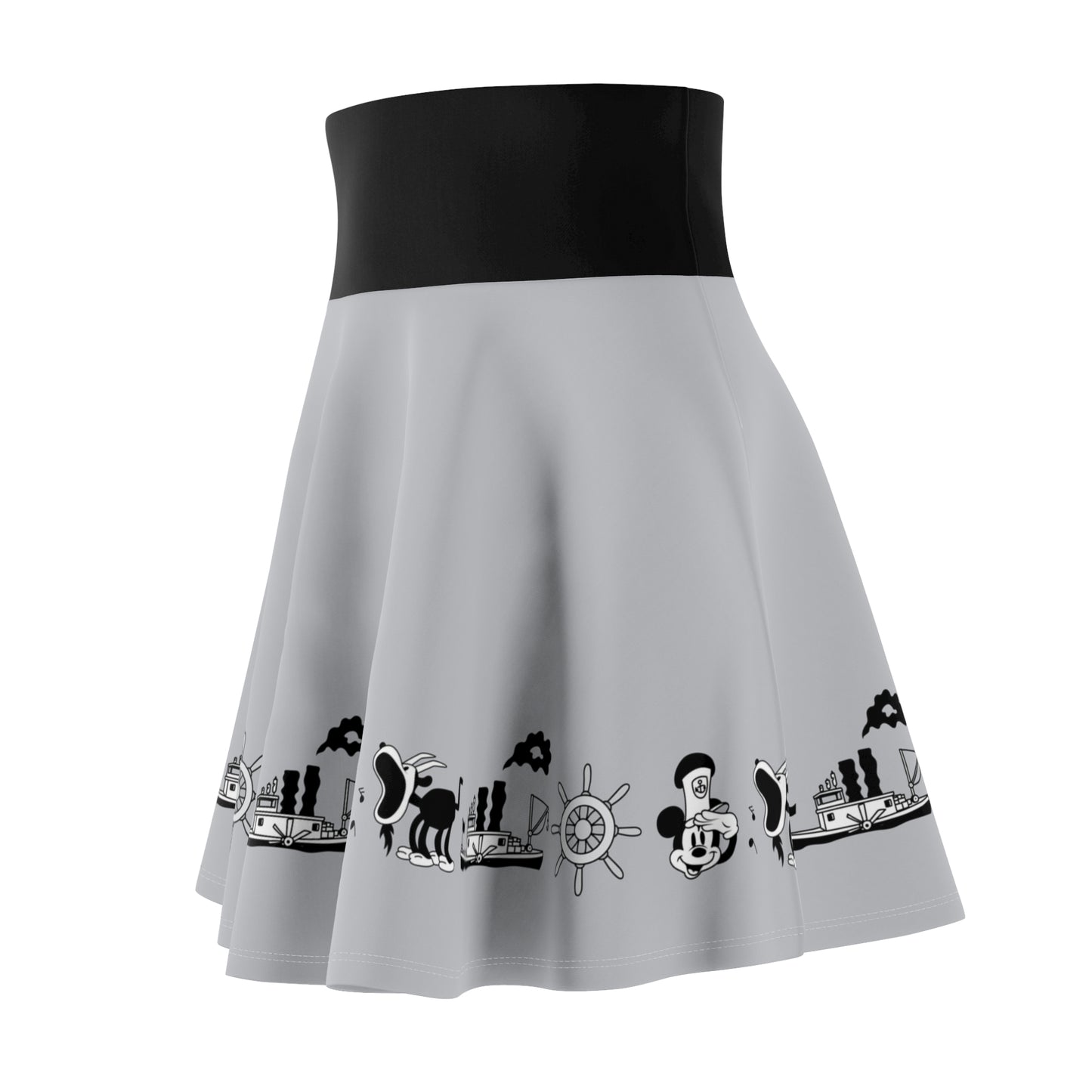 Steamboat Mickey Women's Skater Skirt