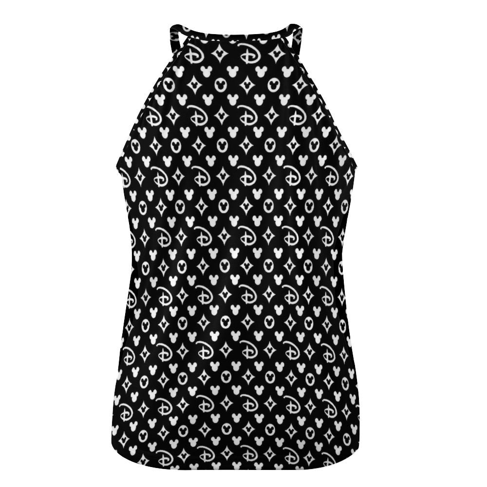 Designer Women's Round-Neck Vest Tank Top