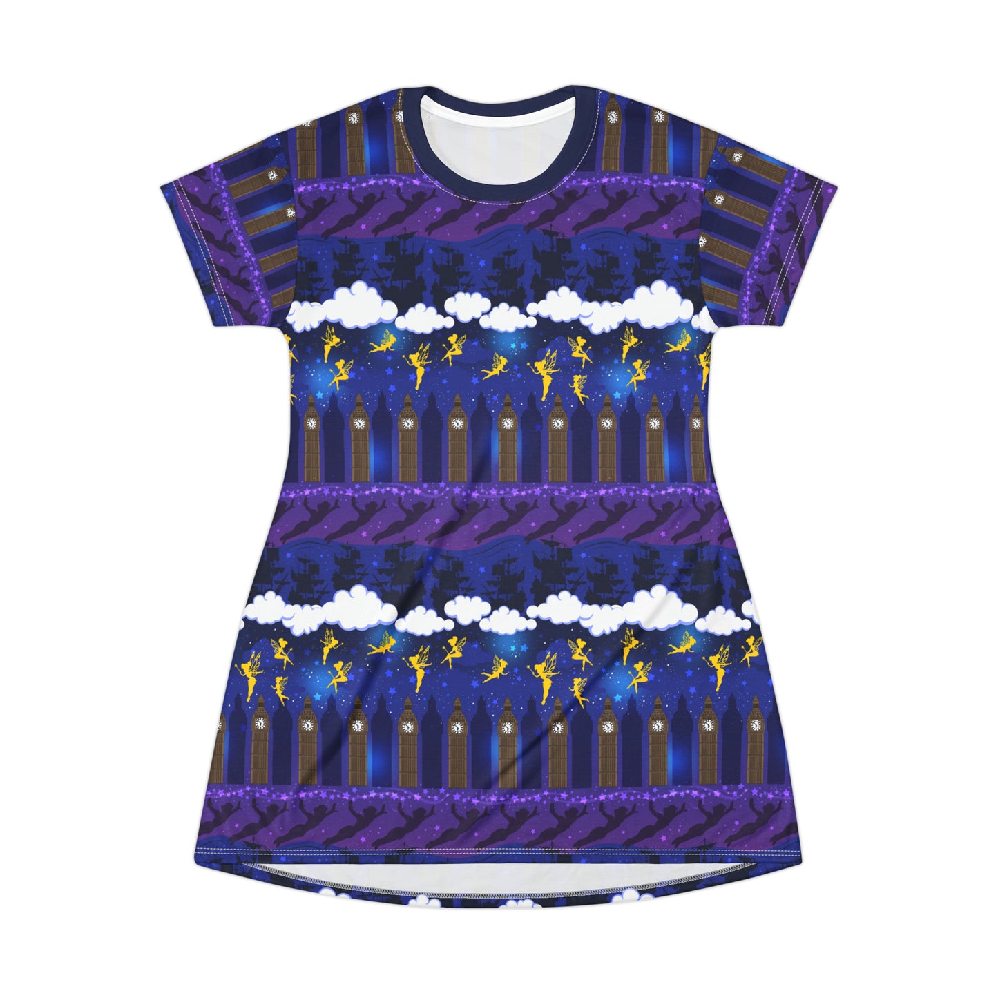 Neverland Line T-Shirt Dress