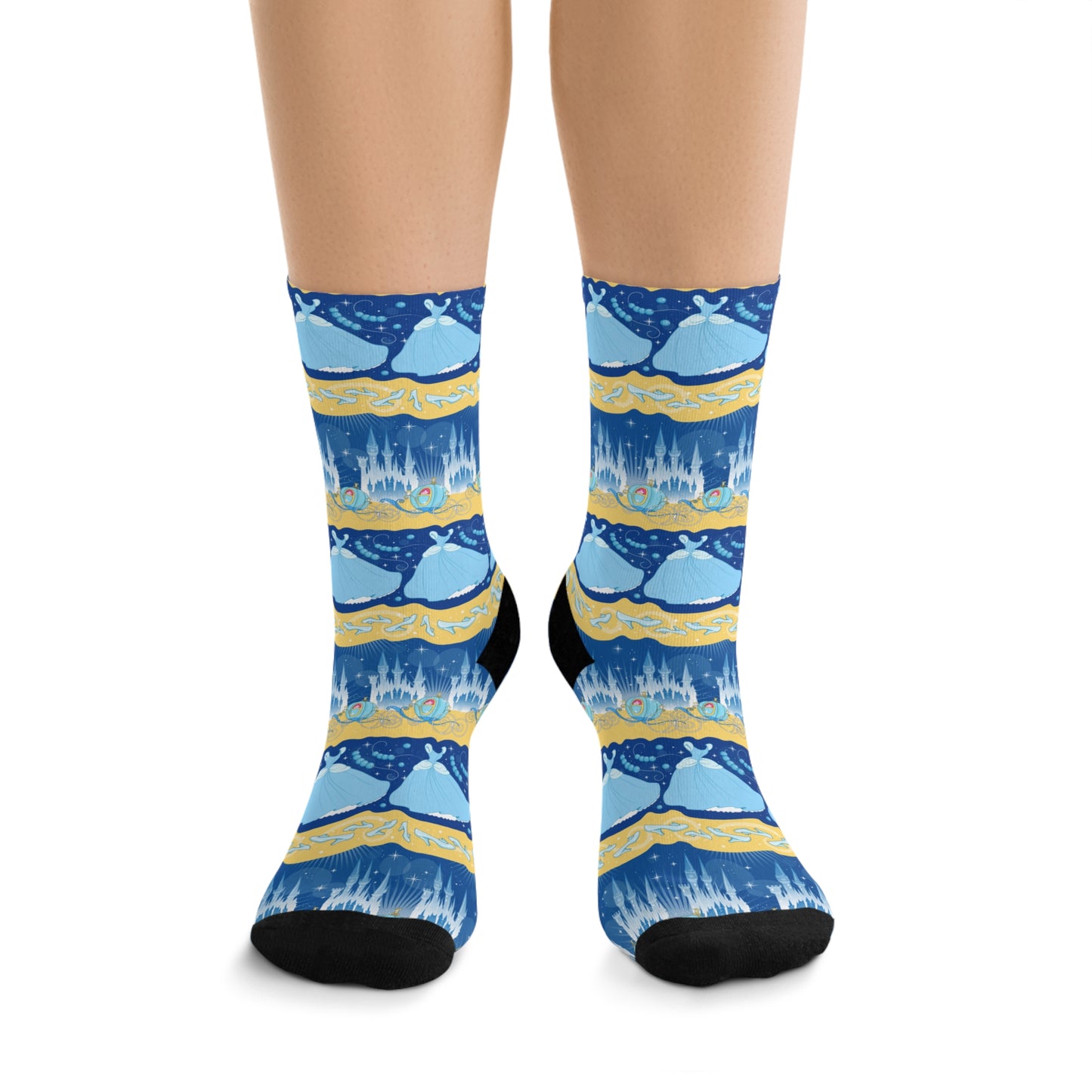 Disney Cinderella Midnight Princcess Line Socks