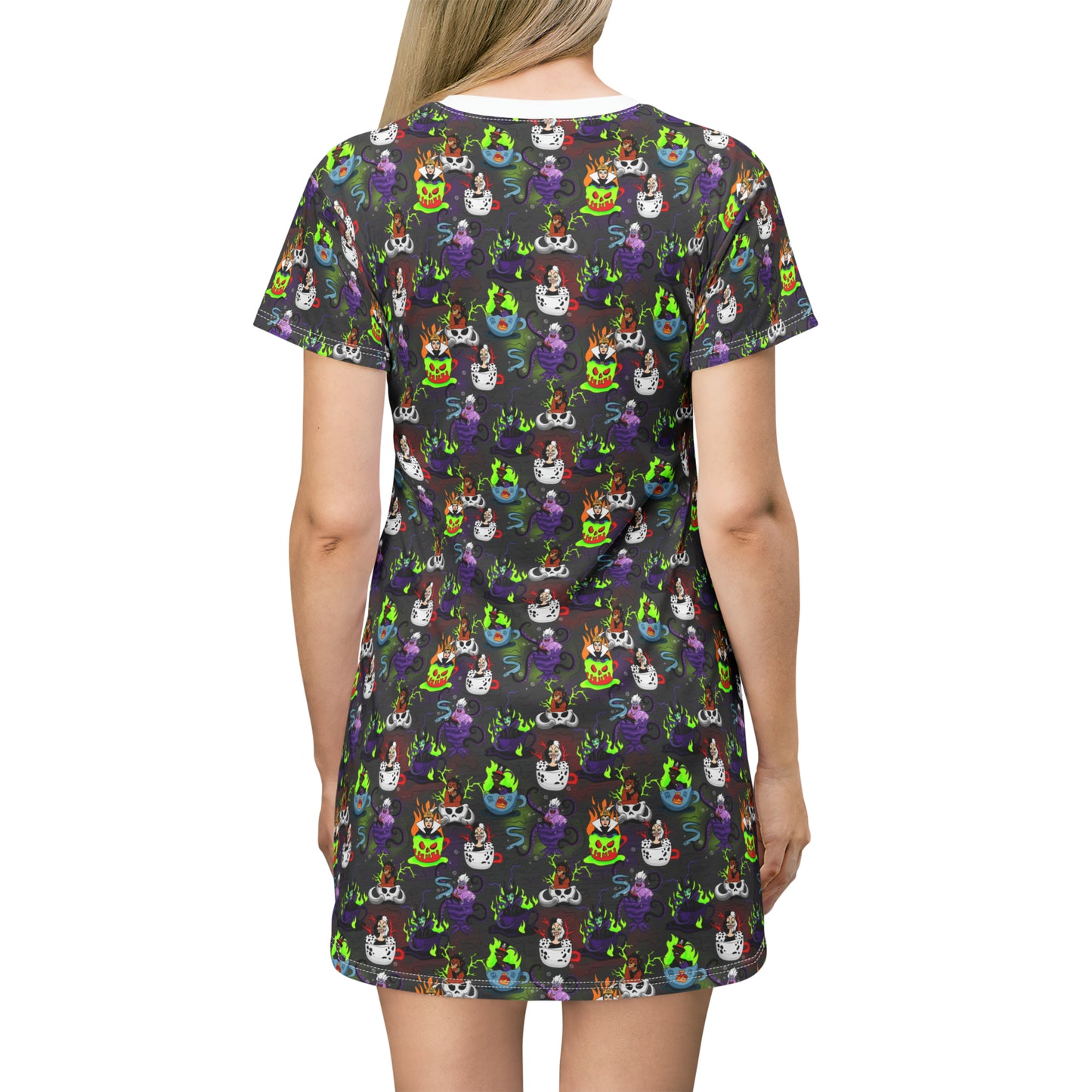 Villains Tea Cups T-Shirt Dress